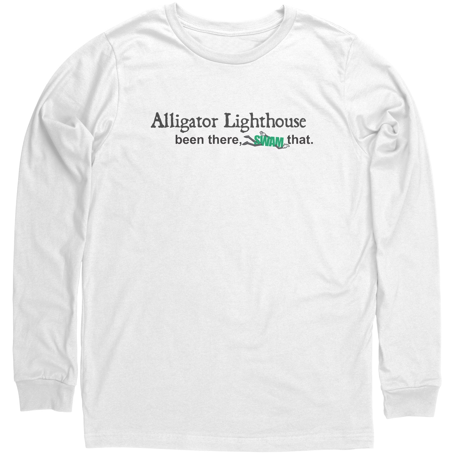 Alligator Lighthouse Long Sleeve Shirt