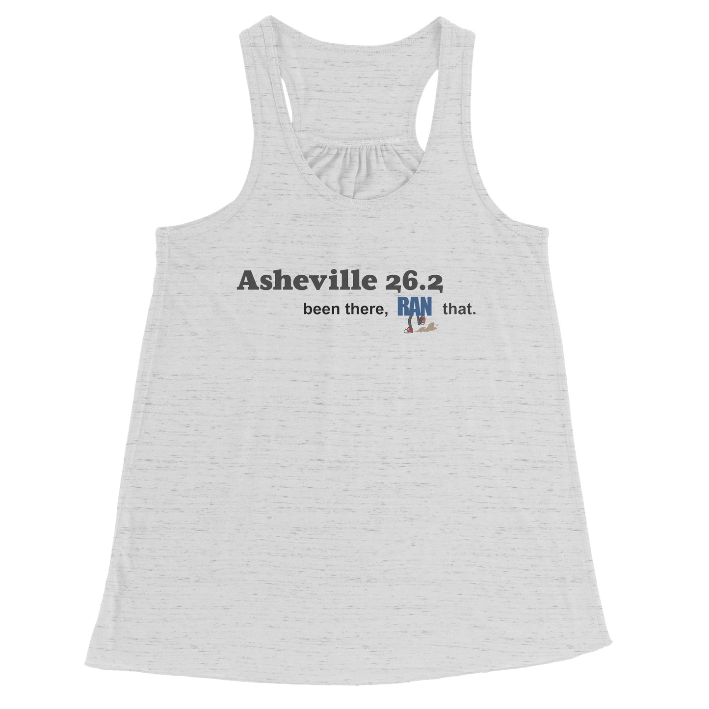 Asheville 26.2 Ladies Flowy Tank