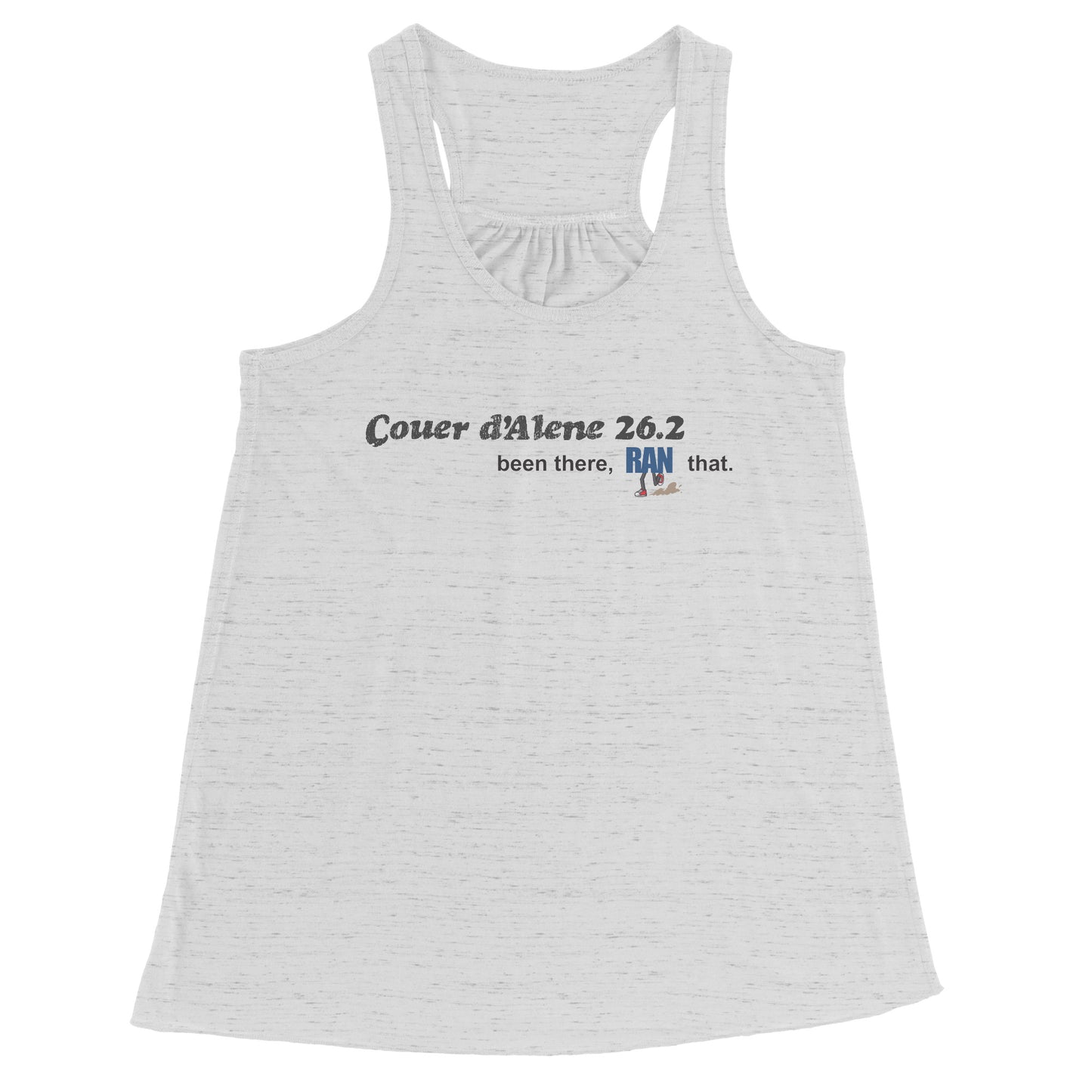 Coeur d'Alene 26.2 Ladies Flowy Tank