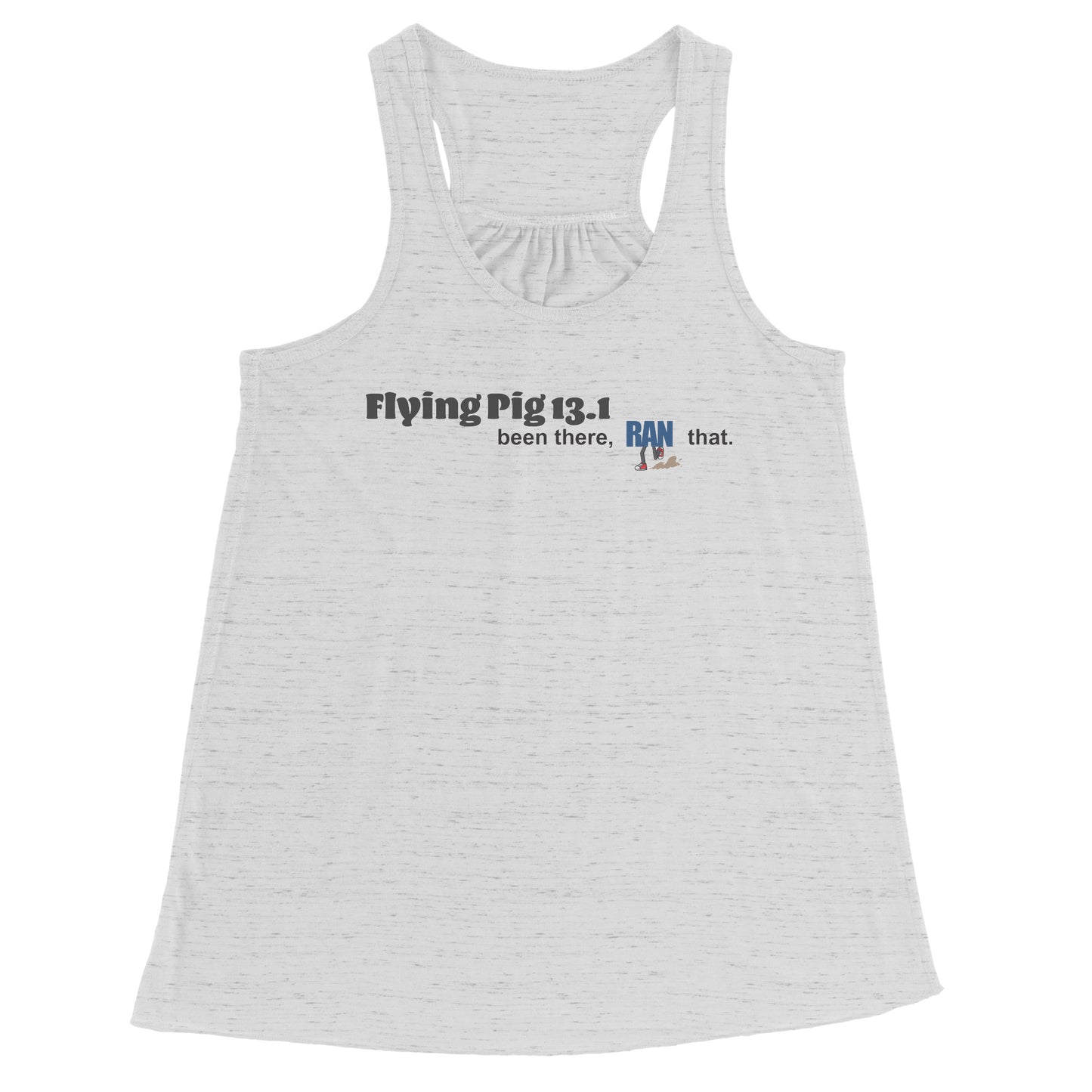 Flying Pig 13.1 Ladies Flowy Tank