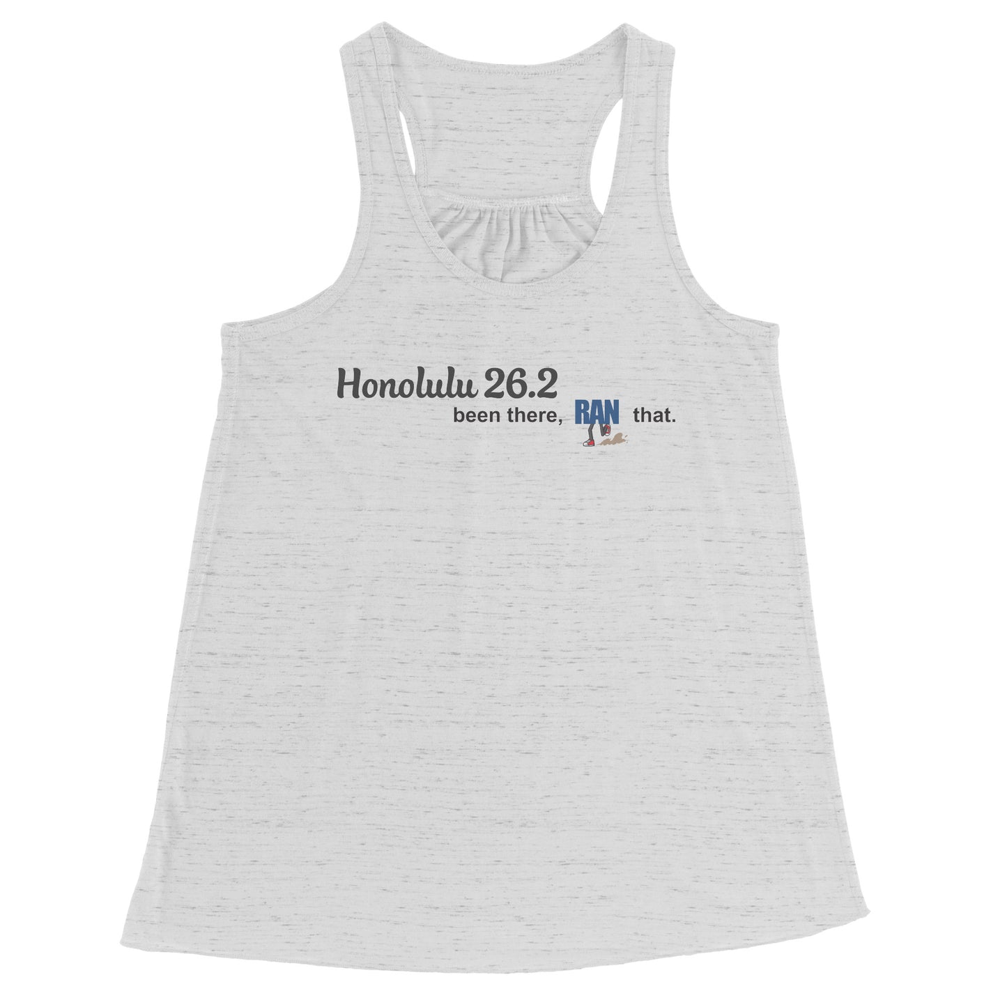 Honolulu 26.2 Ladies Flowy Tank