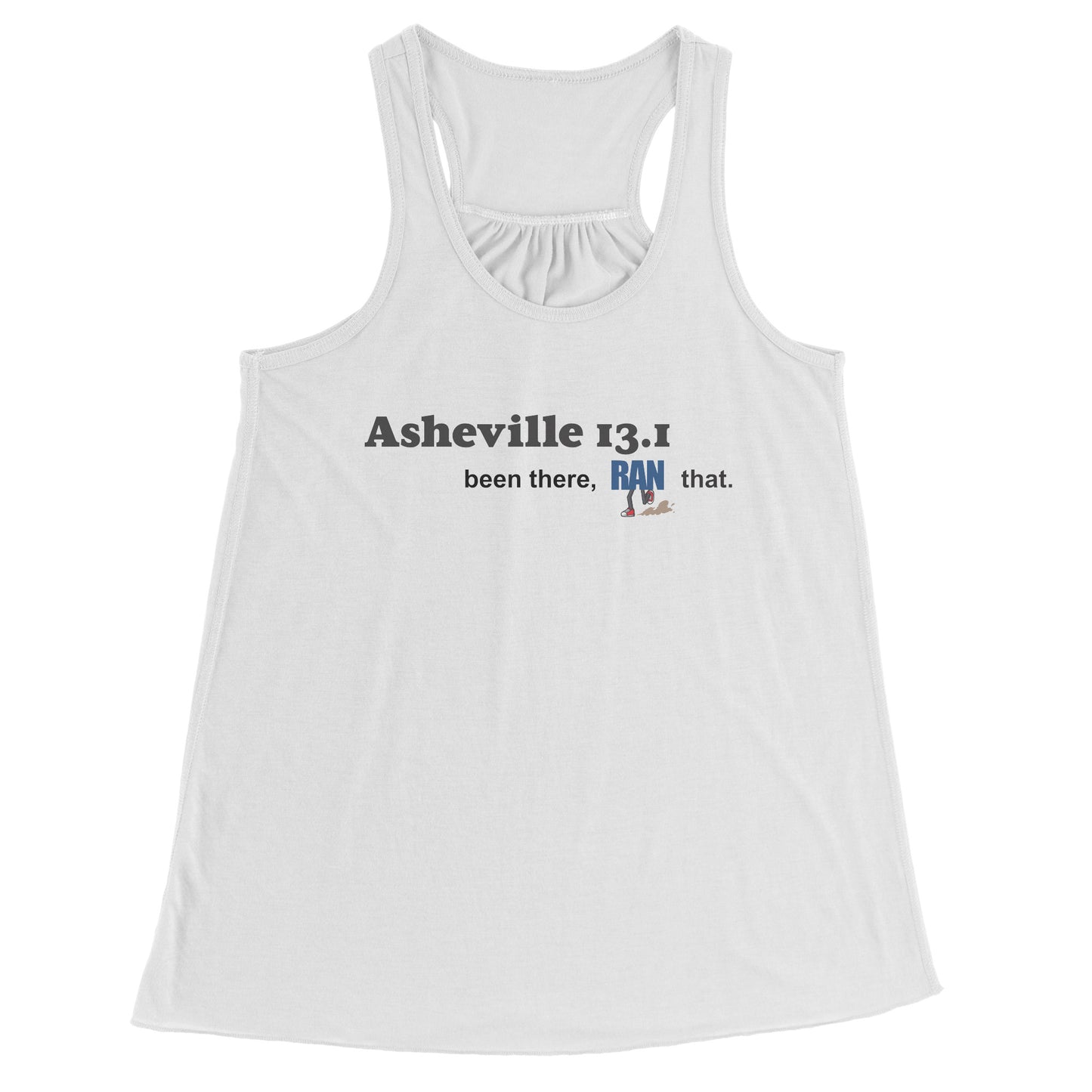 Asheville 13.1 Ladies Flowy Tank