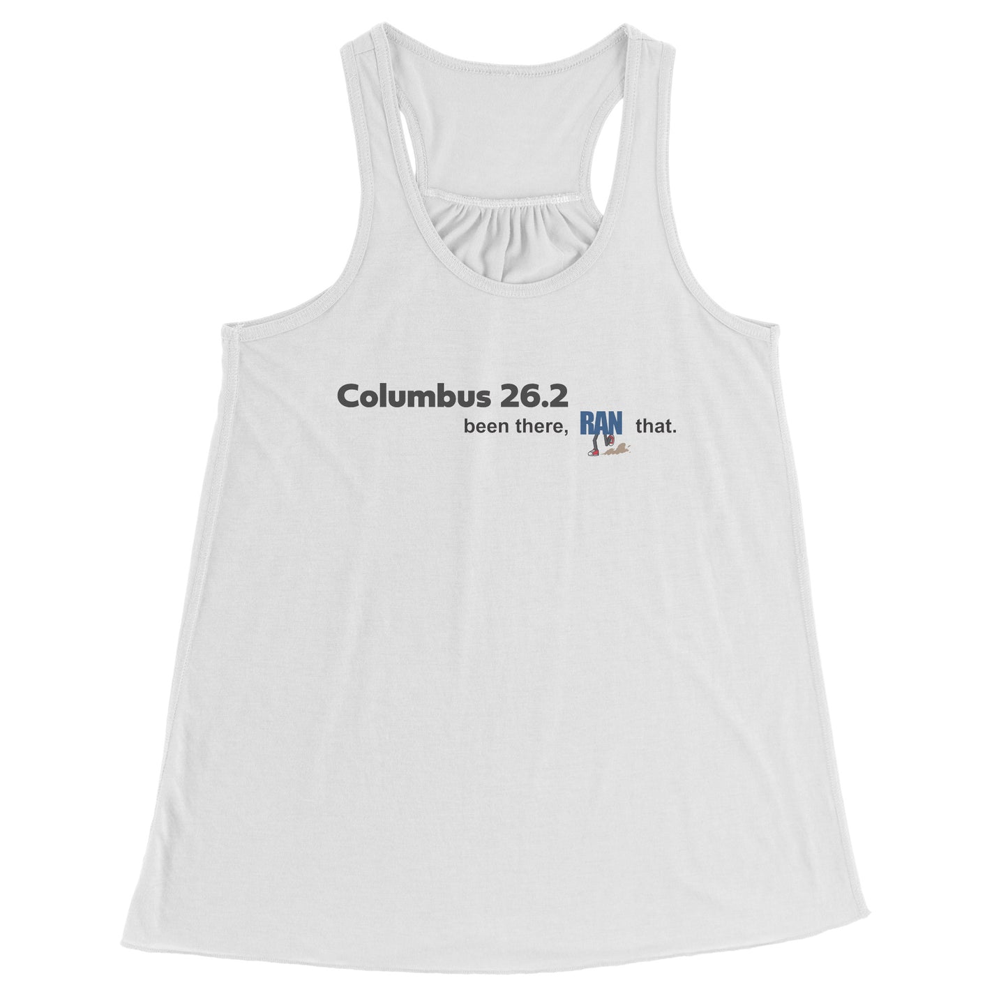 Columbus 26.2 Ladies Flowy Tank