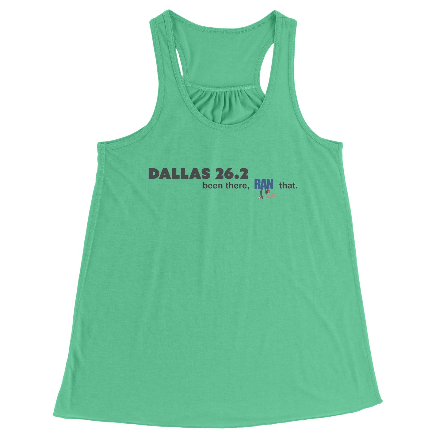 Dallas 26.2 Ladies Flowy Tank
