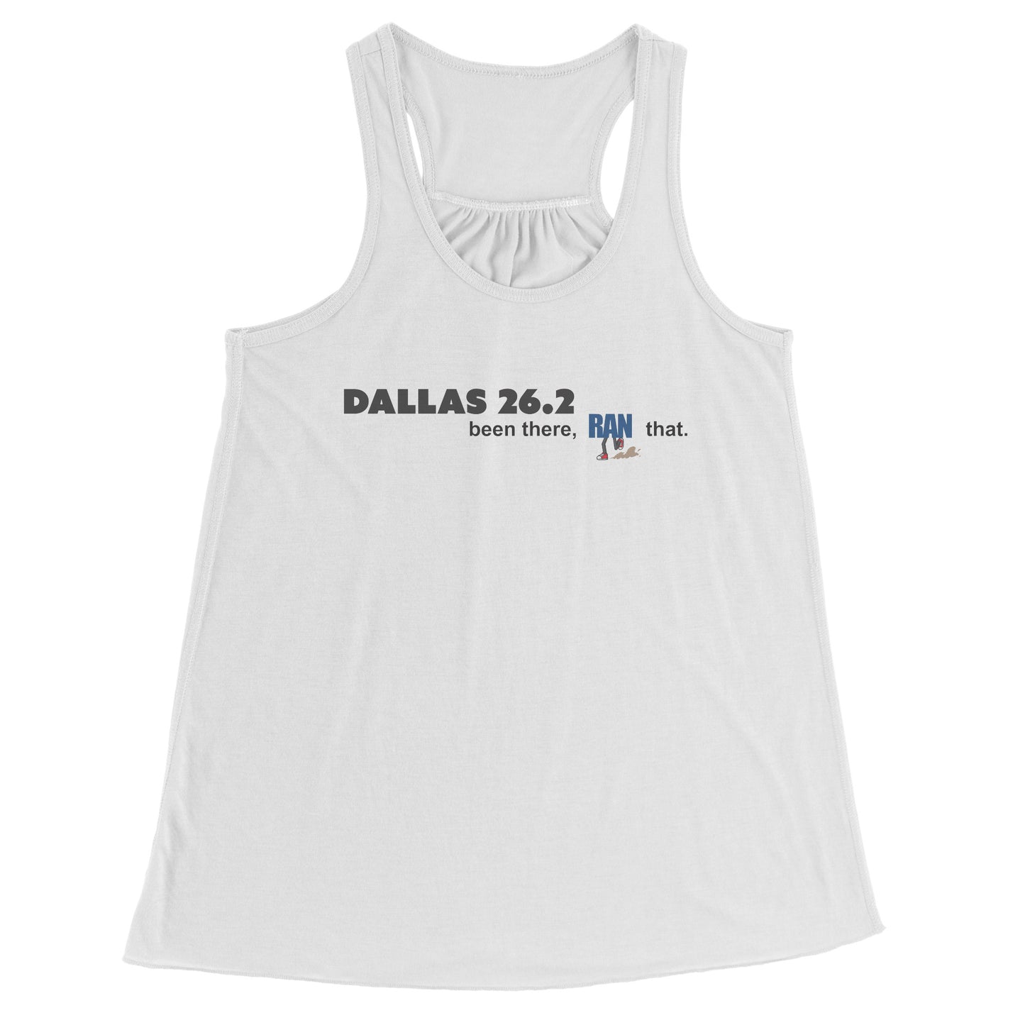 Dallas 26.2 Ladies Flowy Tank