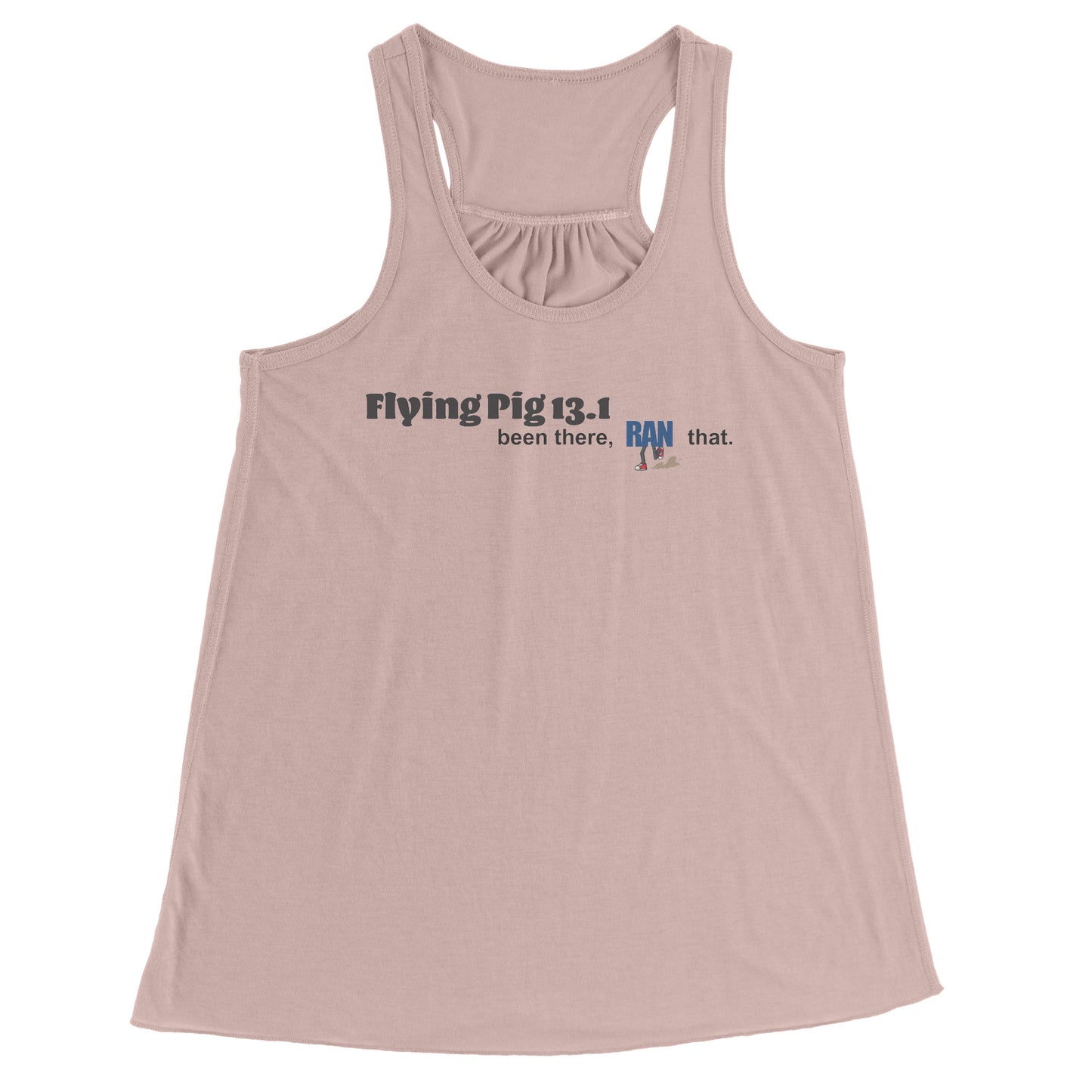 Flying Pig 13.1 Ladies Flowy Tank