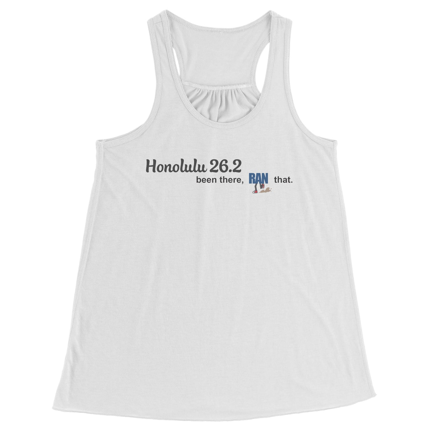 Honolulu 26.2 Ladies Flowy Tank