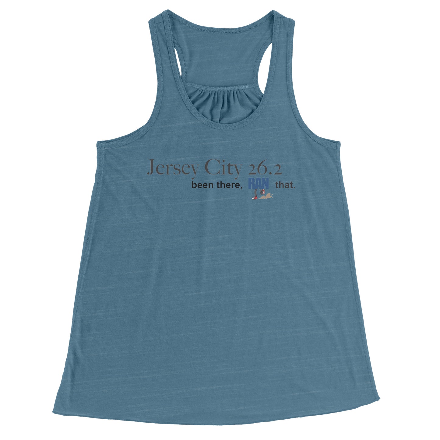 Jersey City 26.2 Ladies Flowy Tank