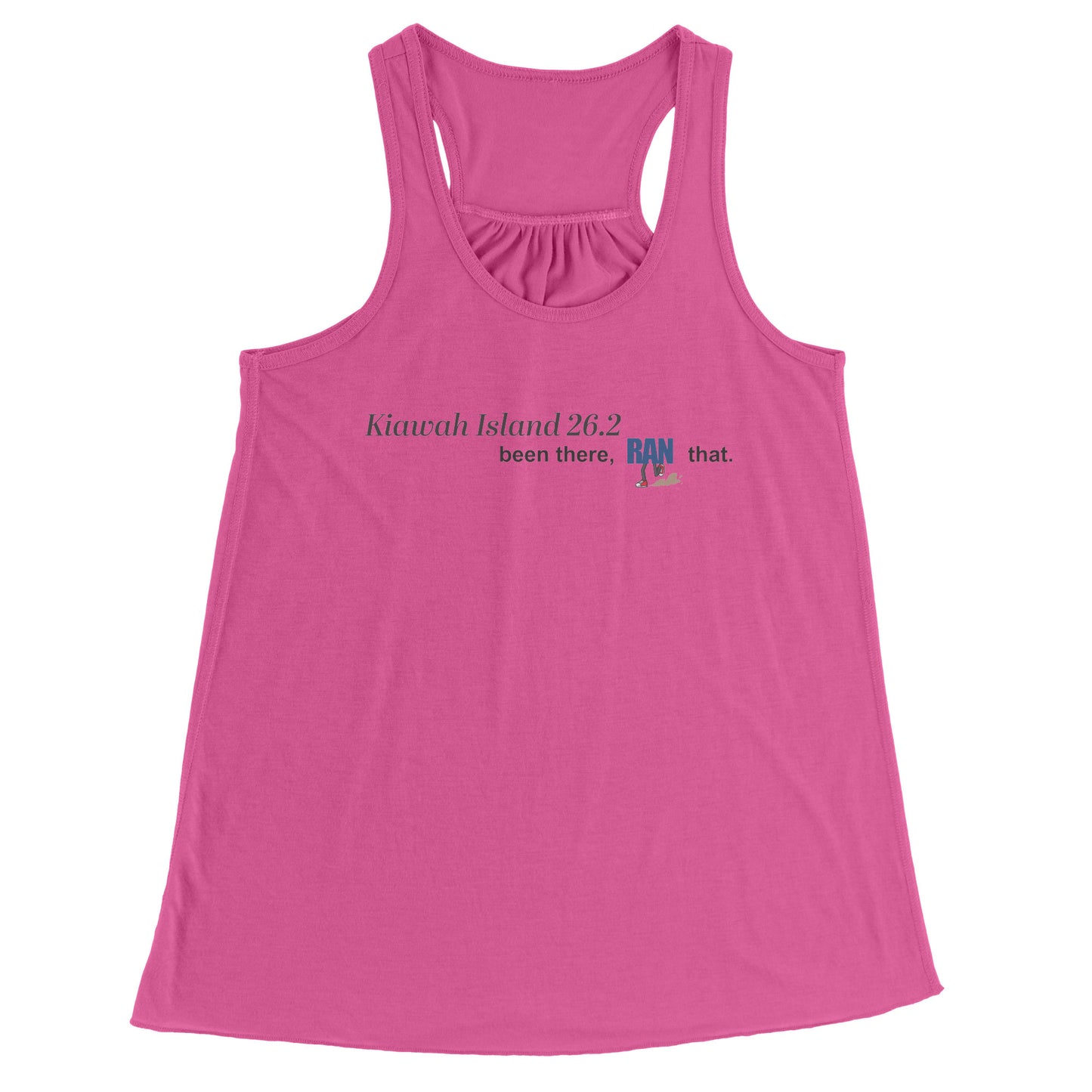 Kiawah Island 26.2 Ladies Flowy Tank