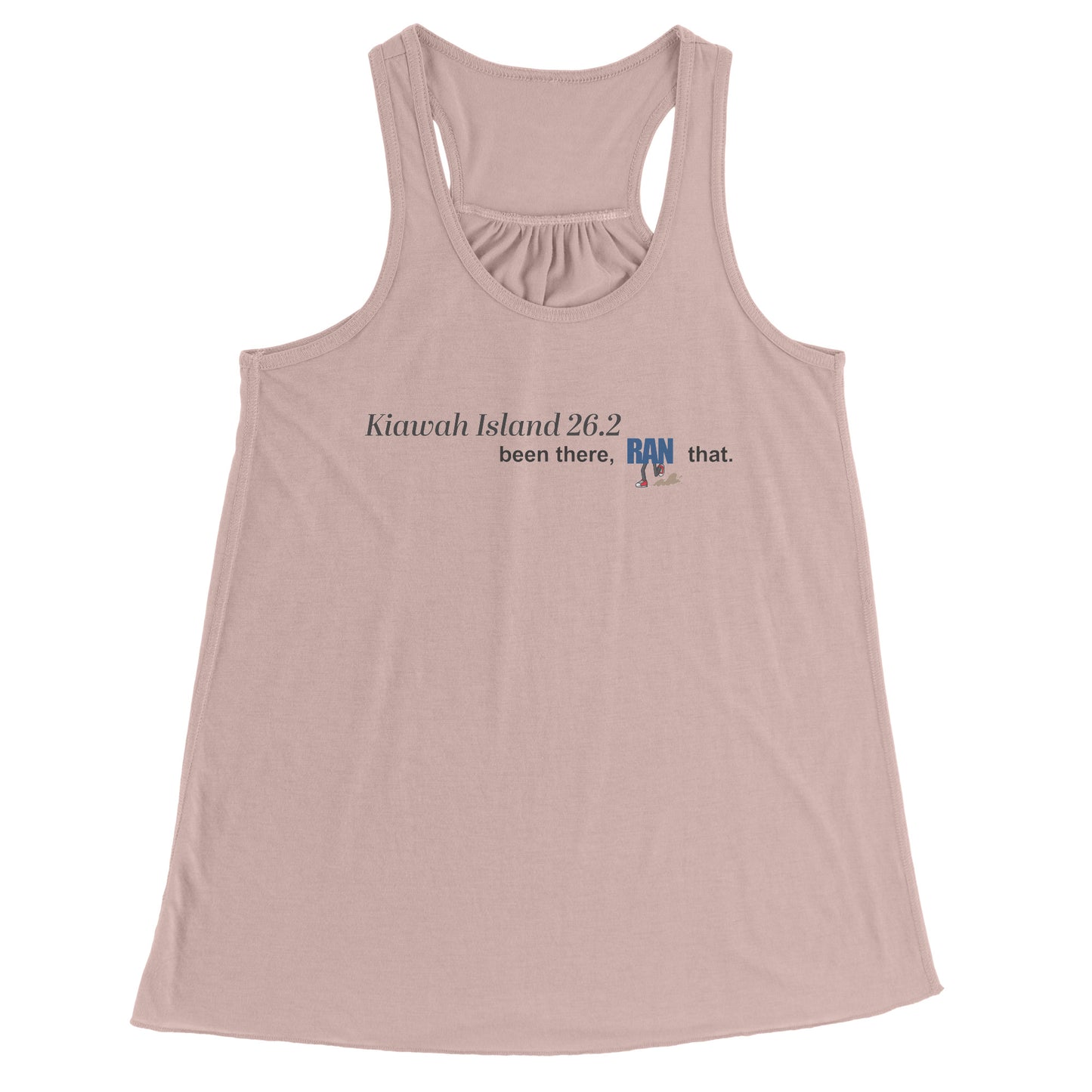 Kiawah Island 26.2 Ladies Flowy Tank