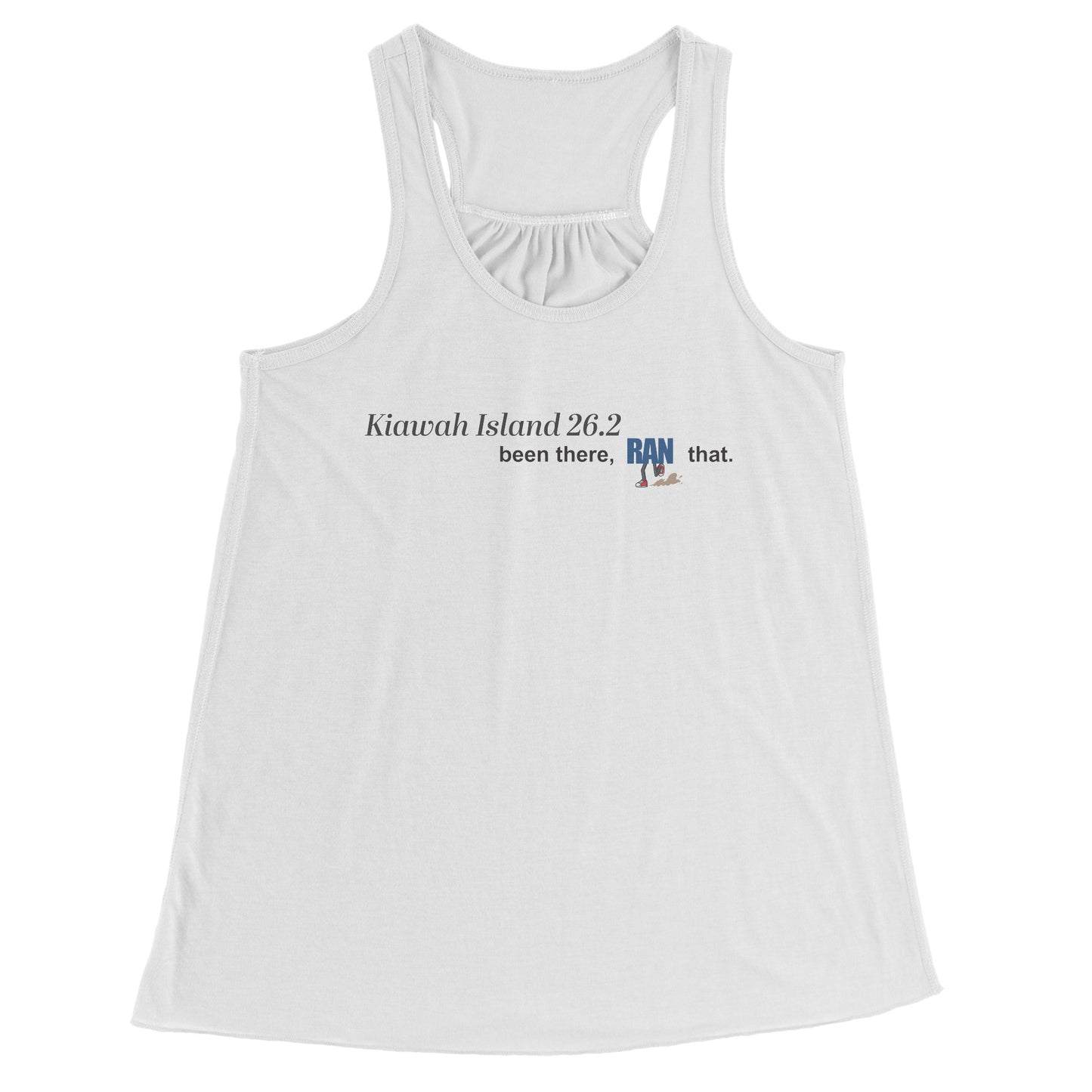 Kiawah Island 26.2 Ladies Flowy Tank