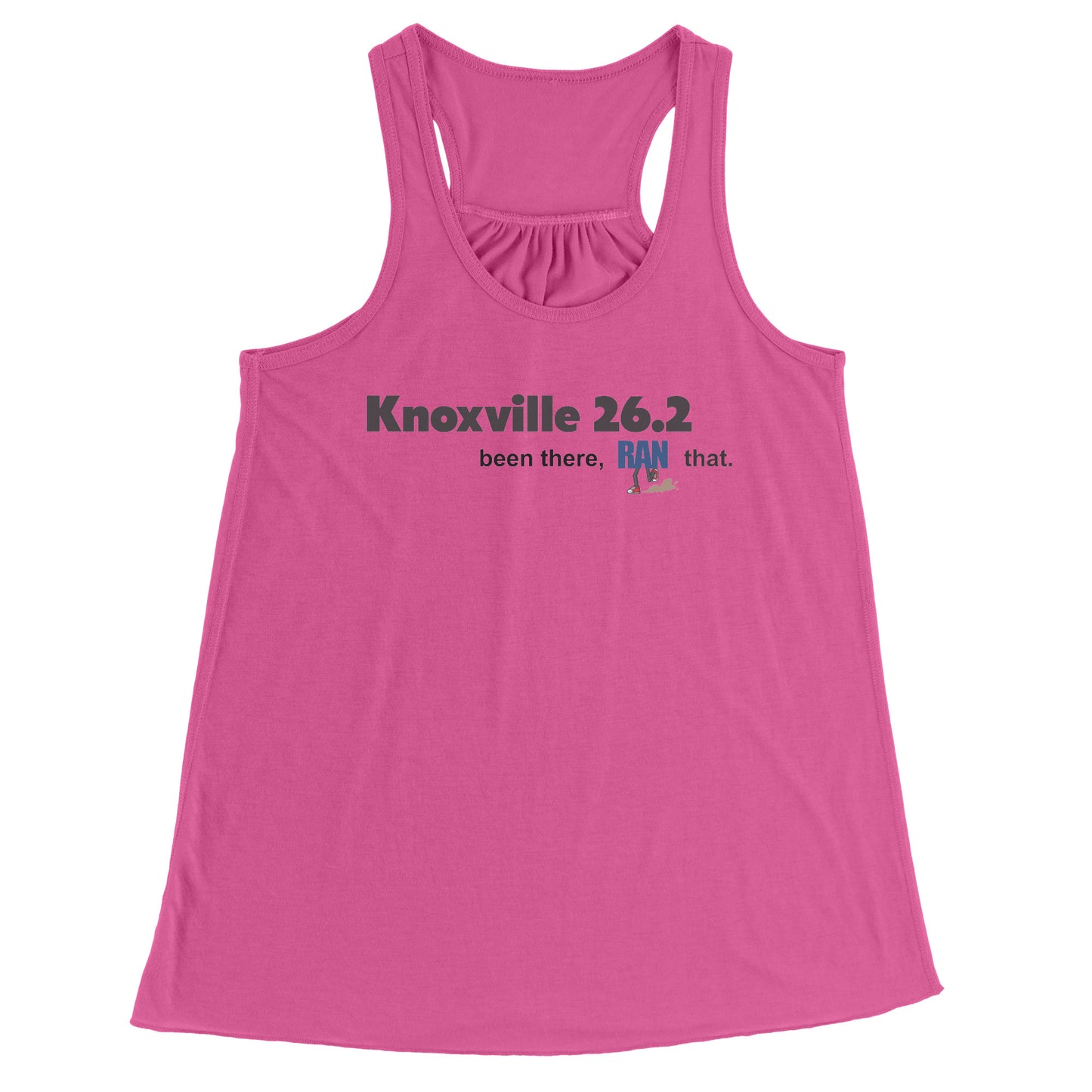 Knoxville 26.2 Ladies Flowy Tank
