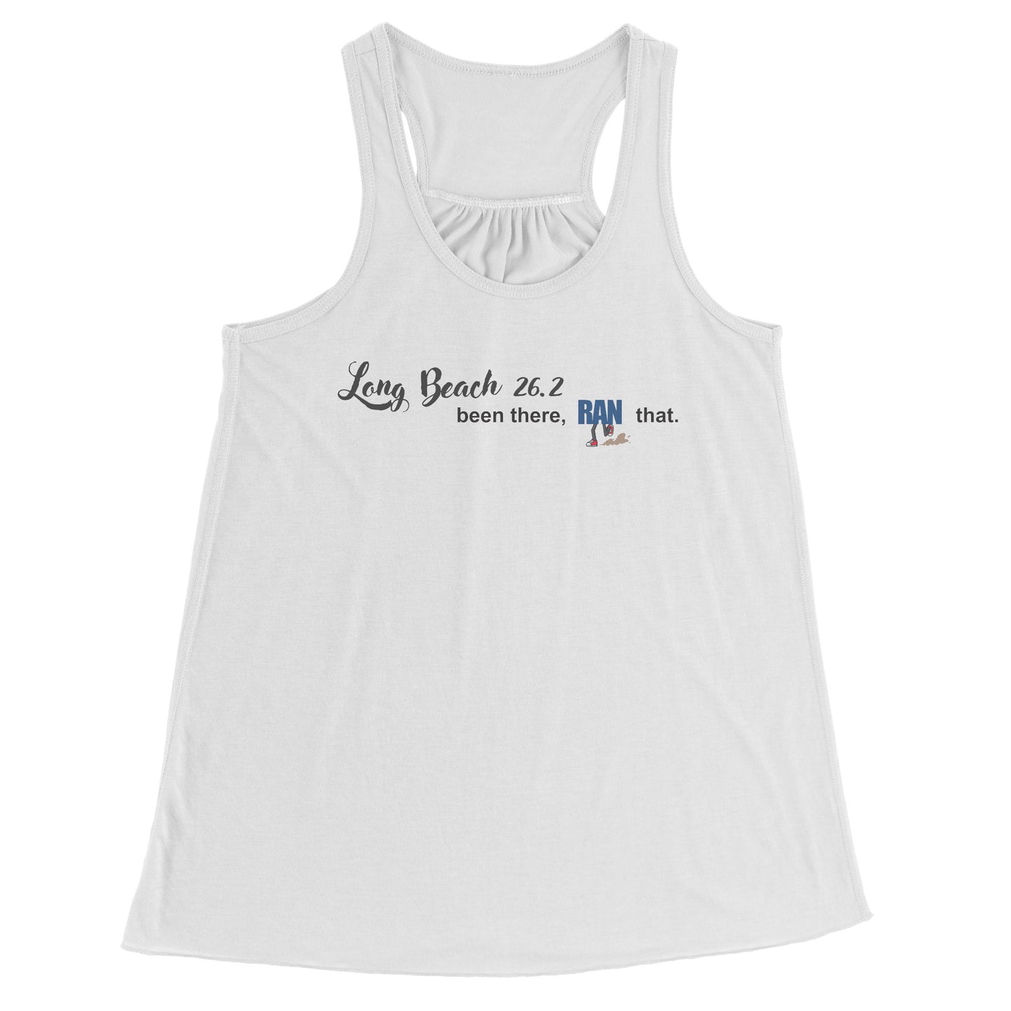 Long Beach 26.2 Ladies Flowy Tank