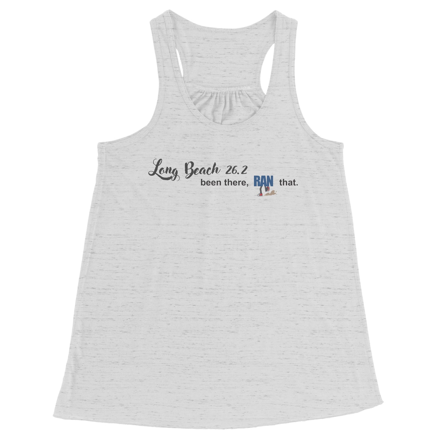 Long Beach 26.2 Ladies Flowy Tank
