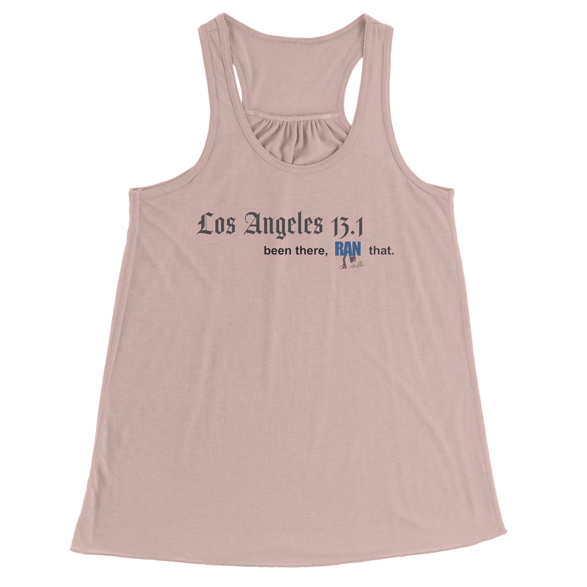 Los Angeles 13.1 Ladies Flowy Tank – been there wear