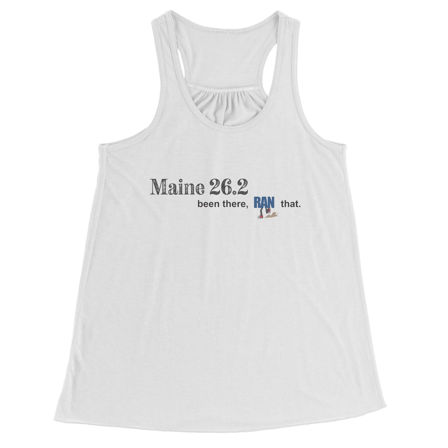 Maine 26.2 Ladies Flowy Tank