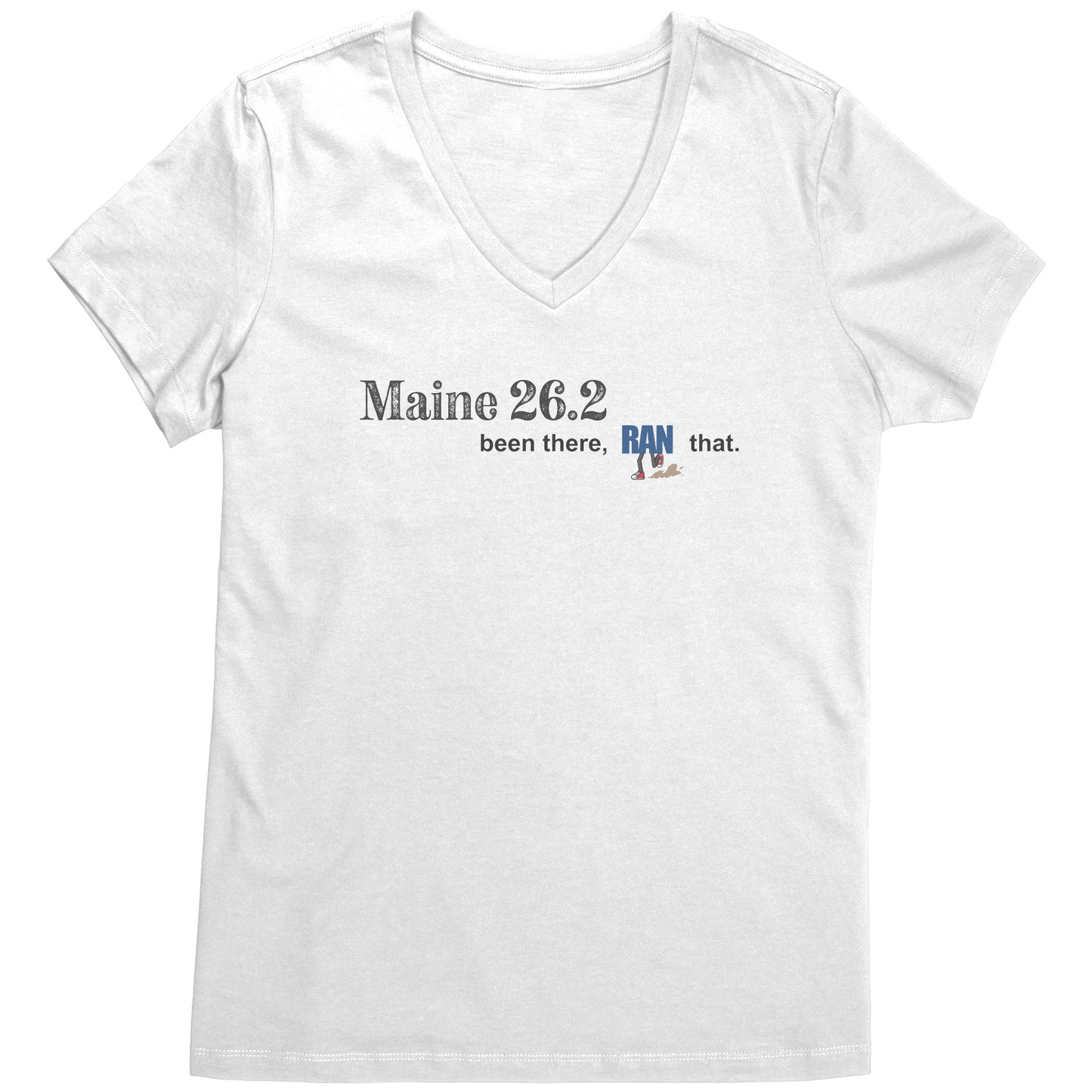 Maine 26.2 Ladies V-Neck