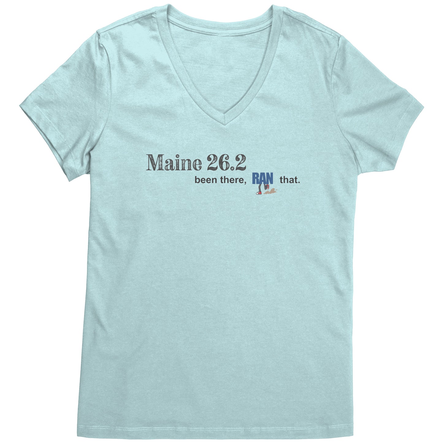Maine 26.2 Ladies V-Neck