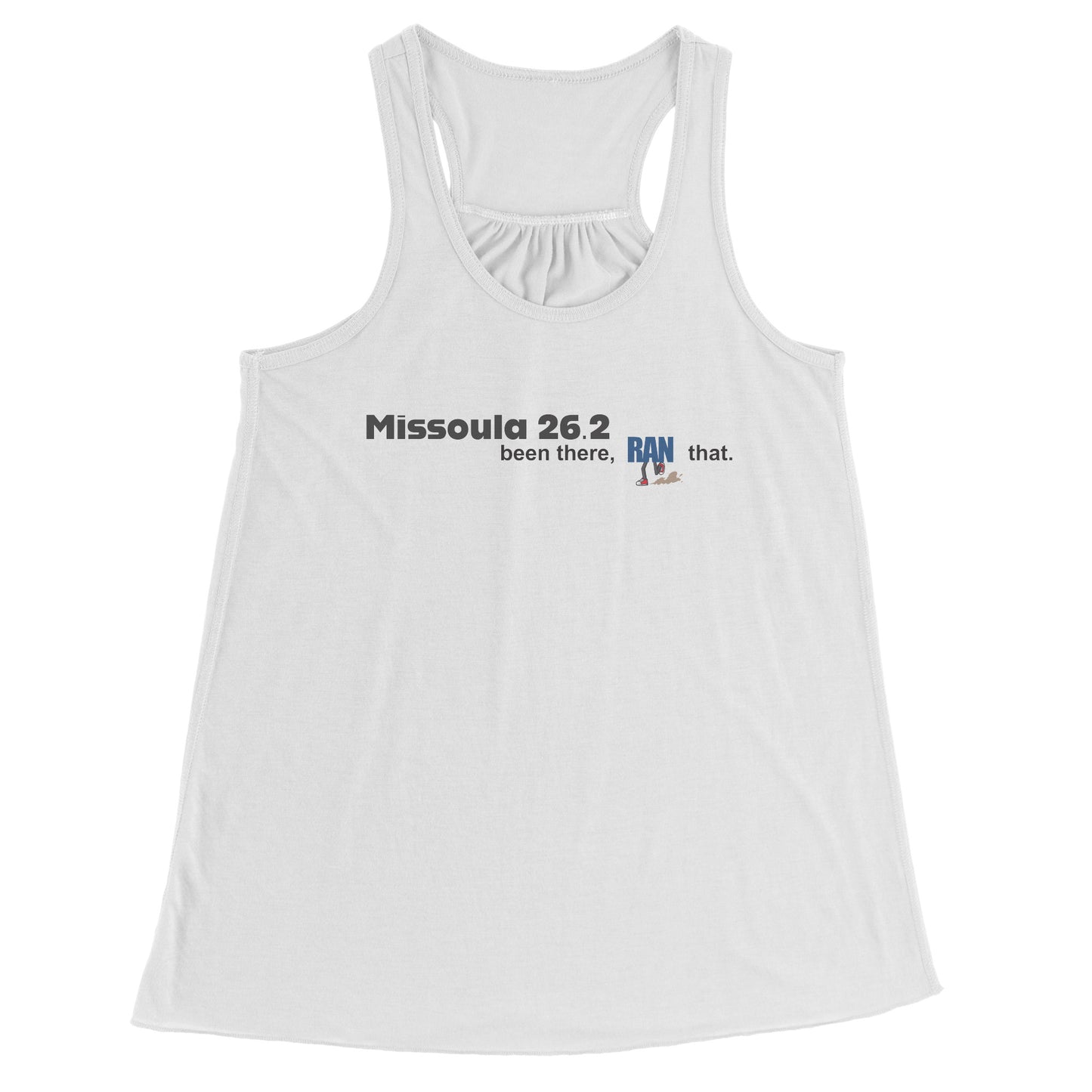 Missoula 26.2 Ladies Flowy Tank