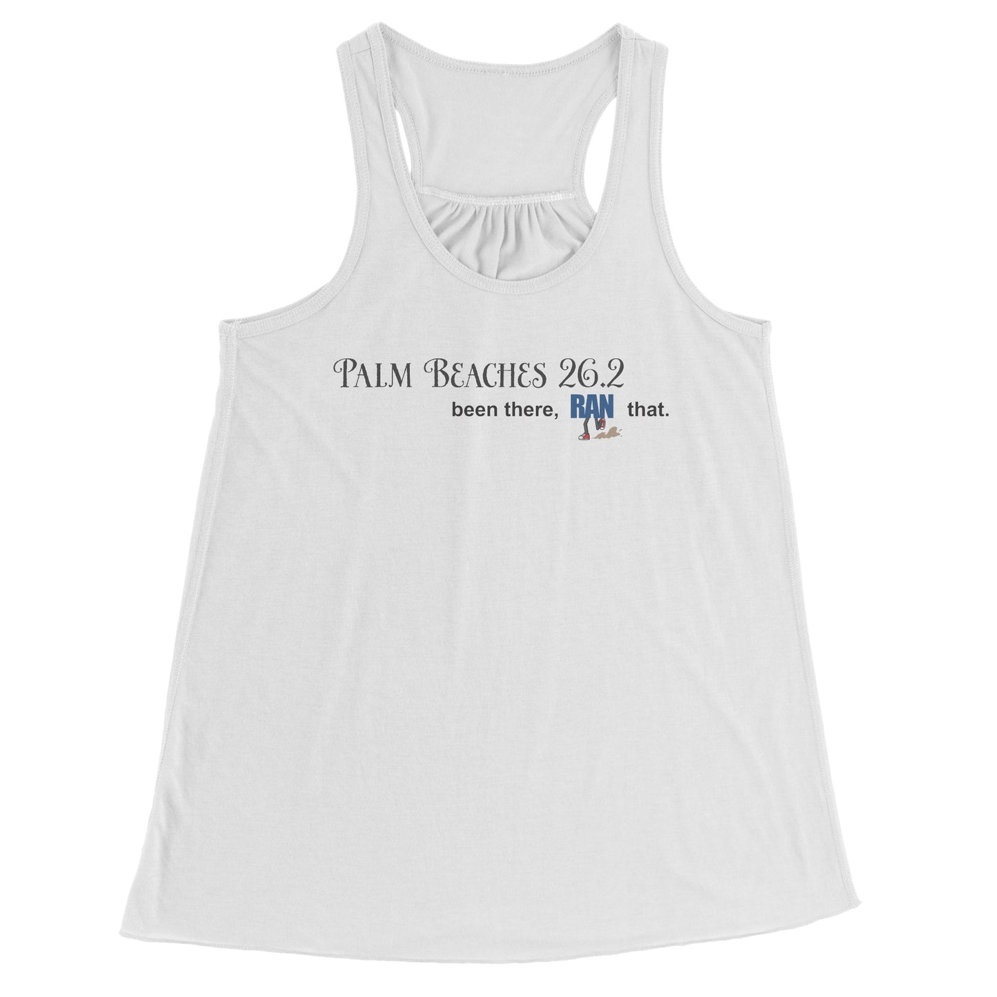 Palm Beaches 26.2 Ladies Flowy Tank