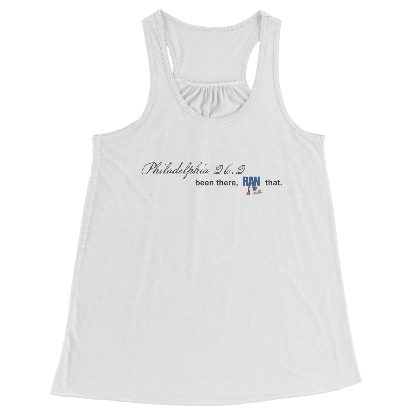 Philadelphia 26.2 Ladies Flowy Tank