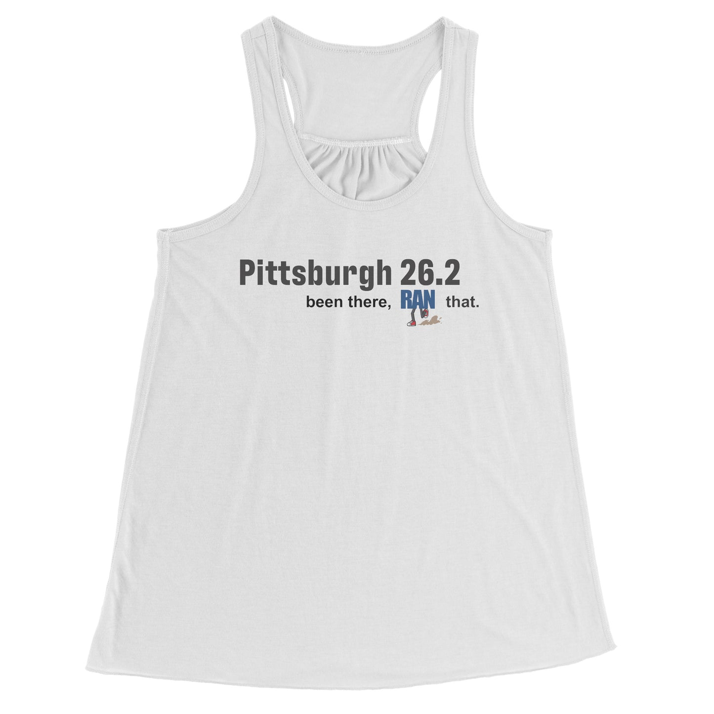 Pittsburgh 26.2 Ladies Flowy Tank