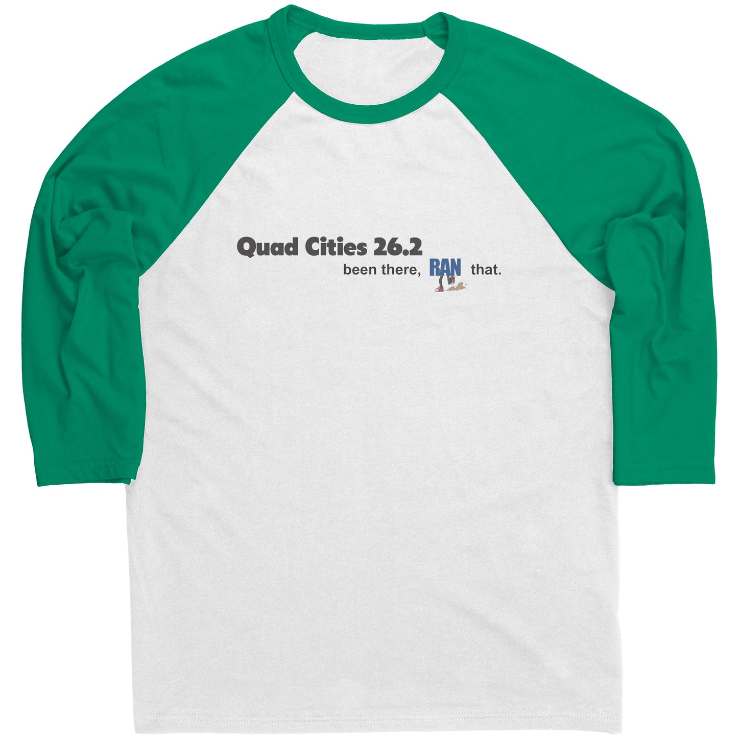 Quad City 26.2 Raglan