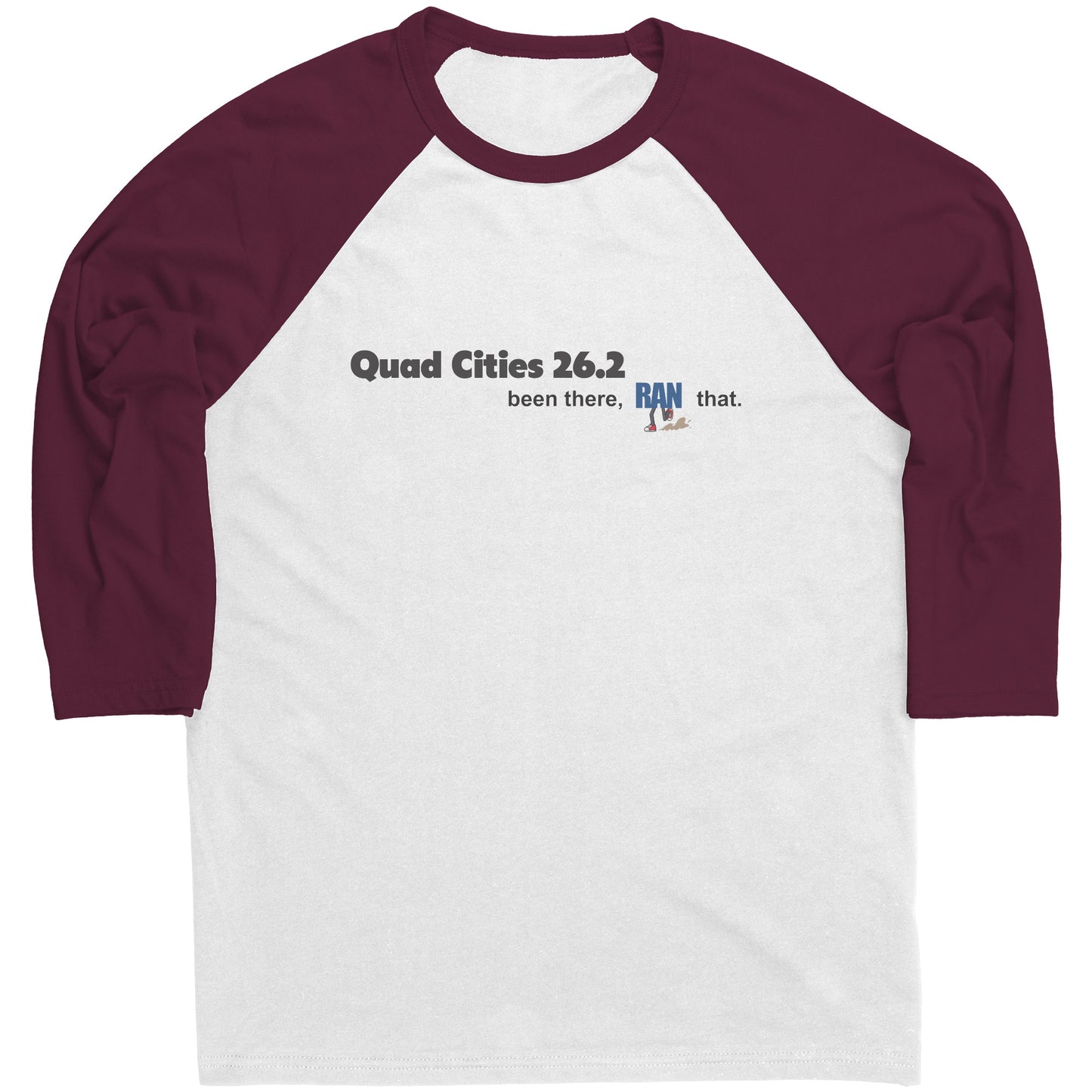 Quad City 26.2 Raglan
