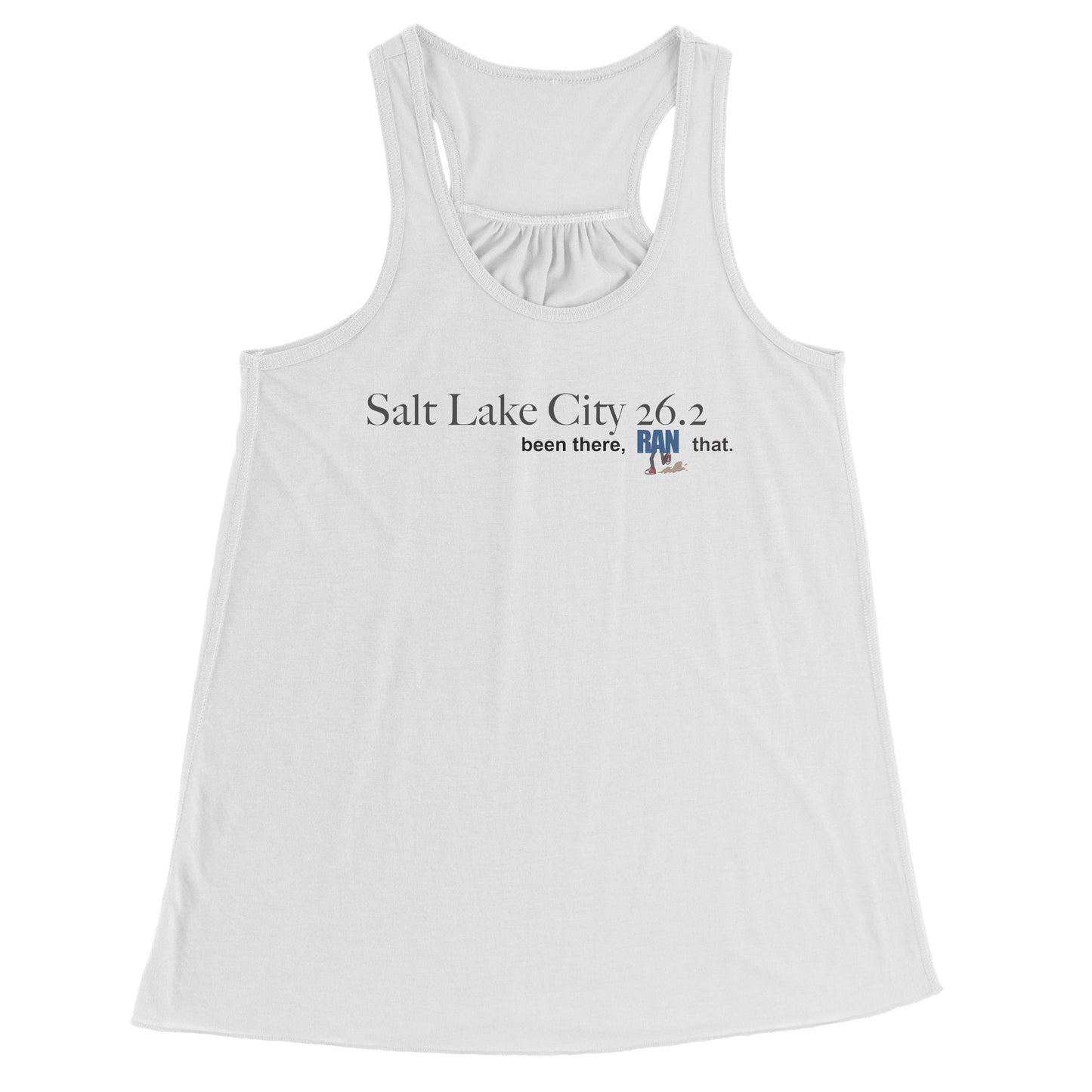 Salt Lake 26.2 Ladies Flowy Tank