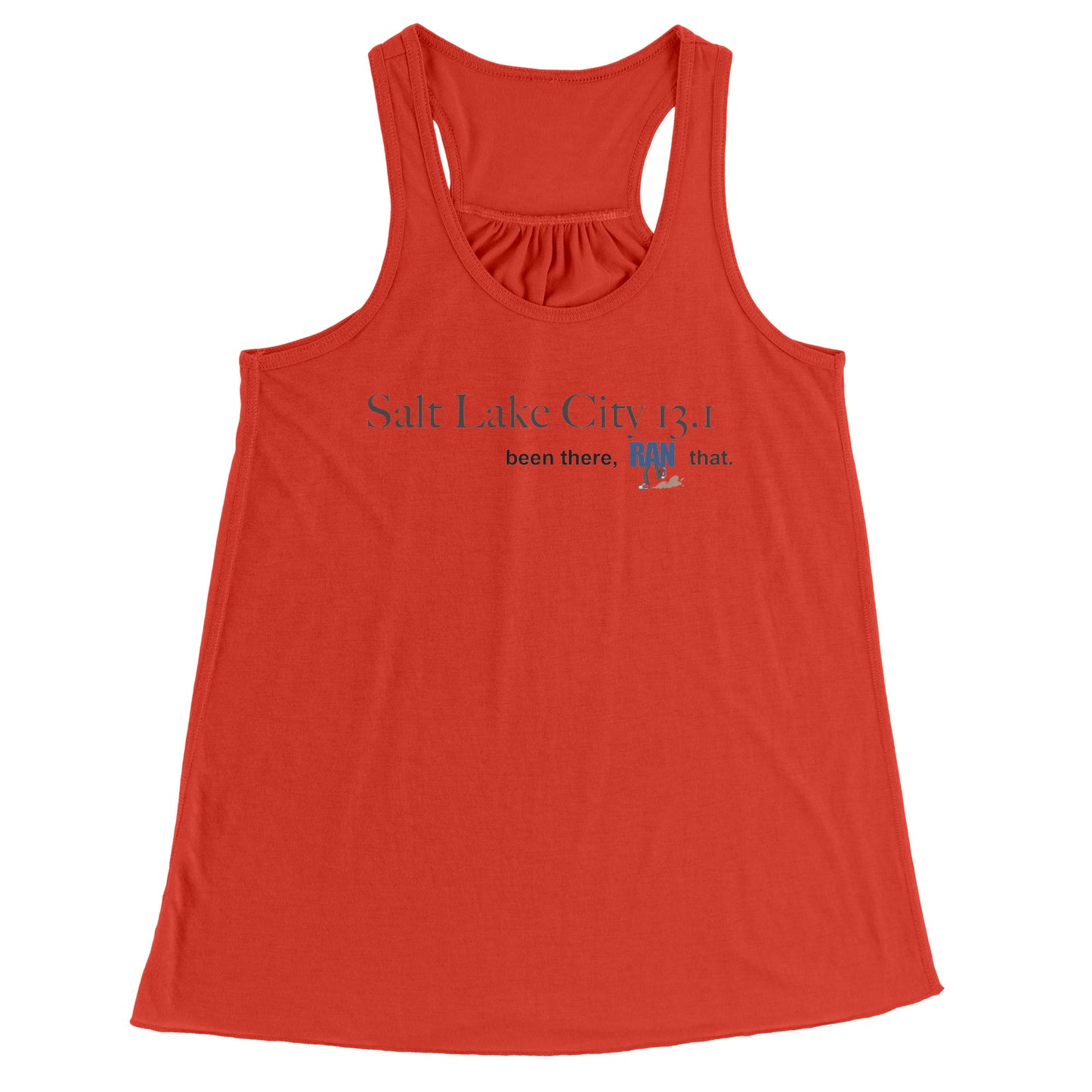 Salt Lake City 13.1 Ladies Flowy Tank