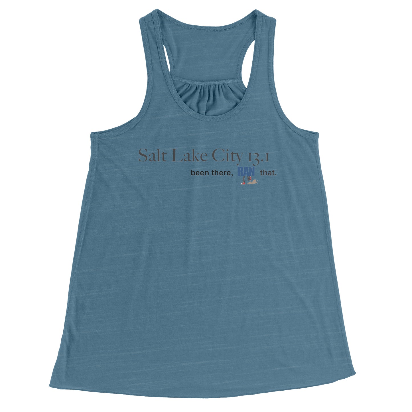 Salt Lake City 13.1 Ladies Flowy Tank