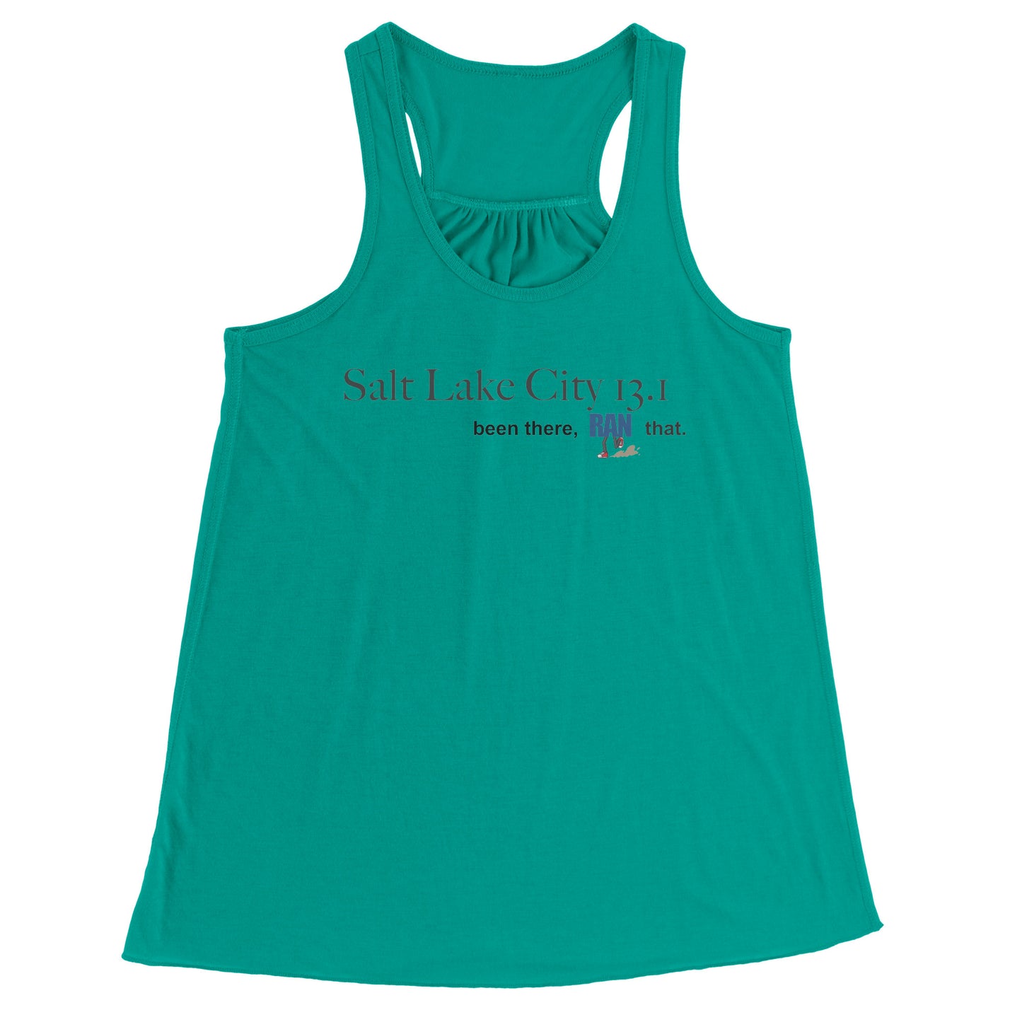 Salt Lake City 13.1 Ladies Flowy Tank