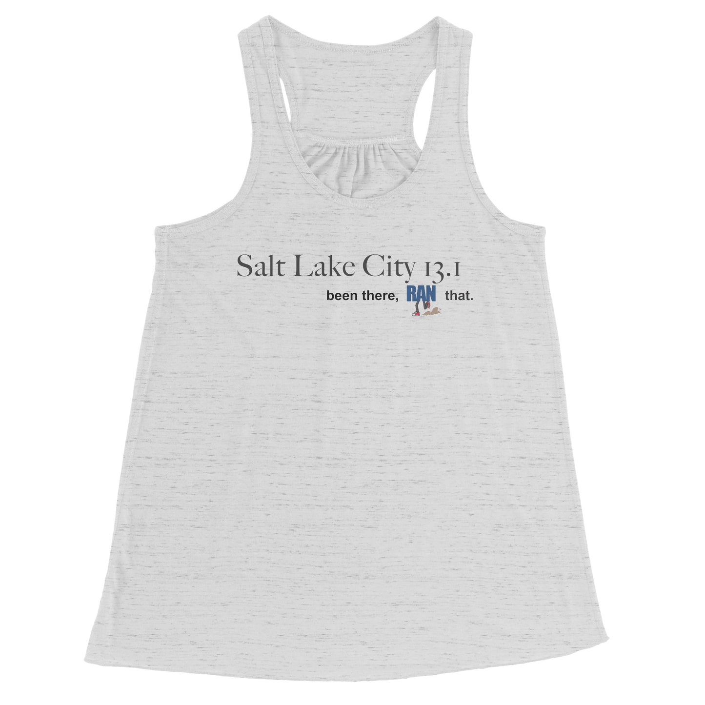 Salt Lake City 13.1 Ladies Flowy Tank