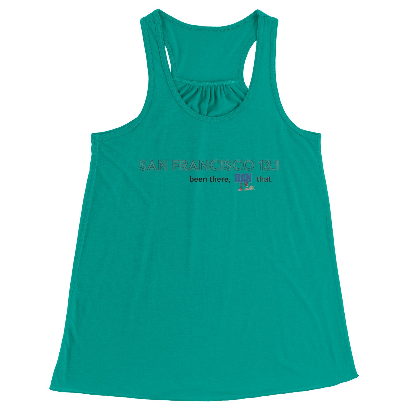 San Fran 13.1 Classic Ladies Flowy Tank