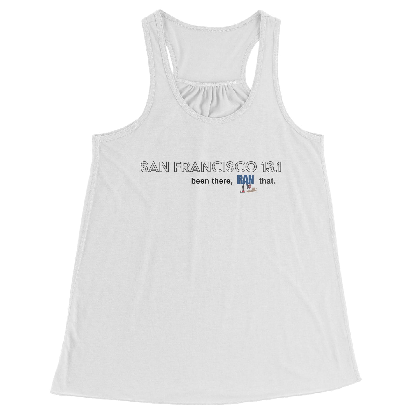 San Fran 13.1 Classic Ladies Flowy Tank