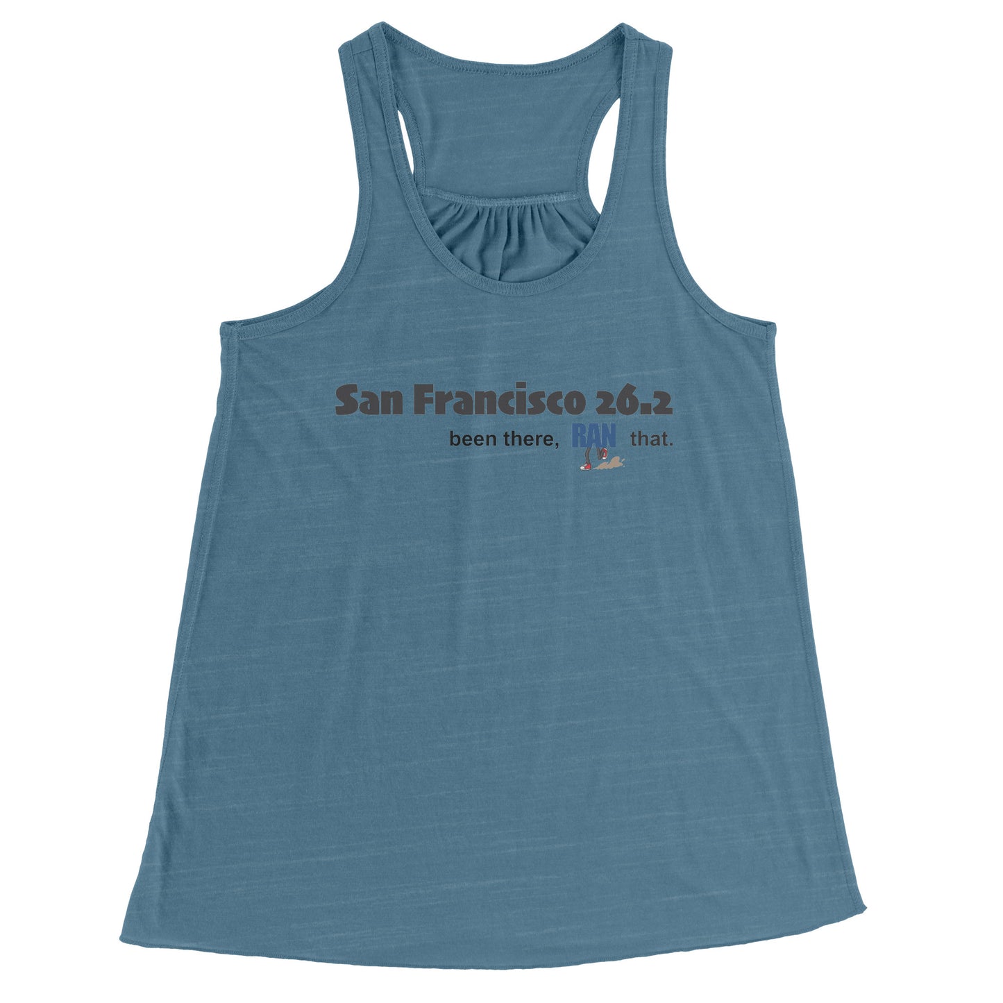 San Fran 26.2 Ladies Flowy Tank