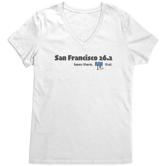 San Fran 26.2 Ladies V-Neck