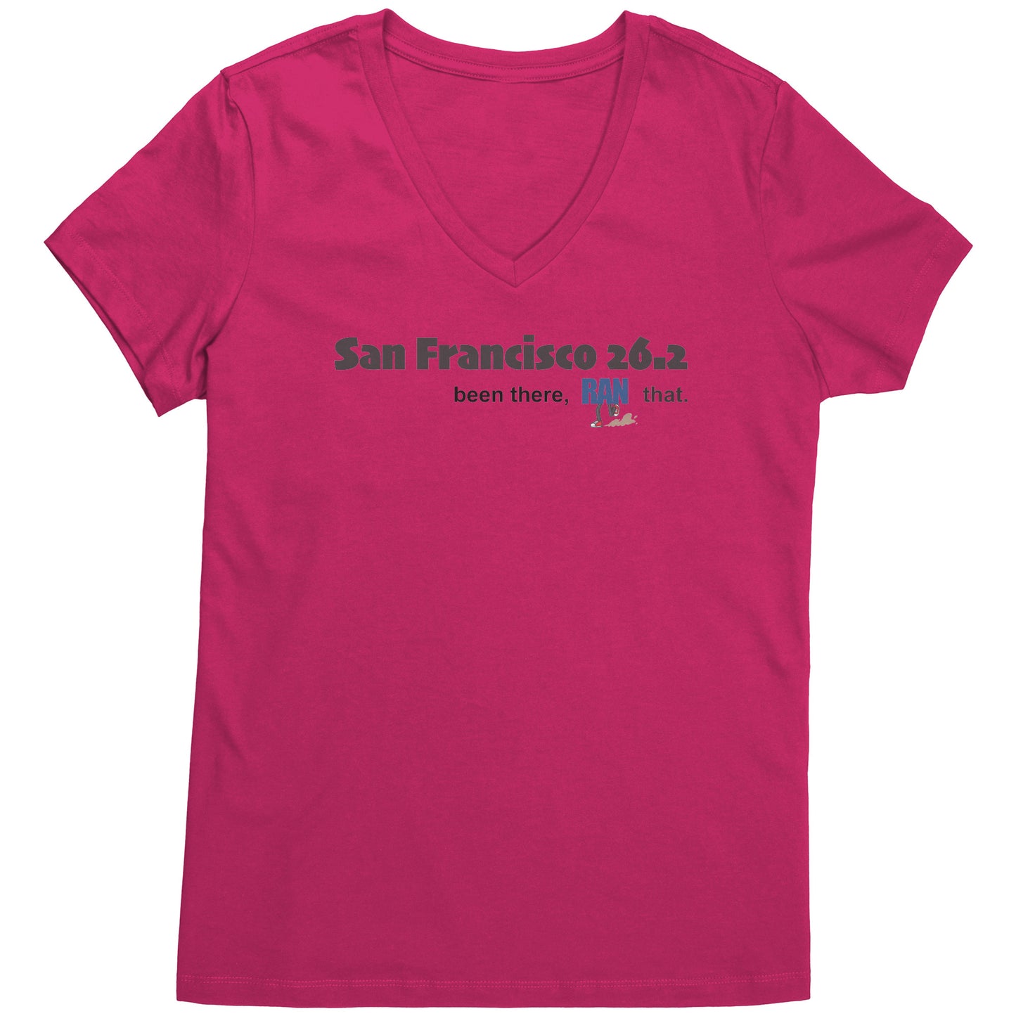 San Fran 26.2 Ladies V-Neck