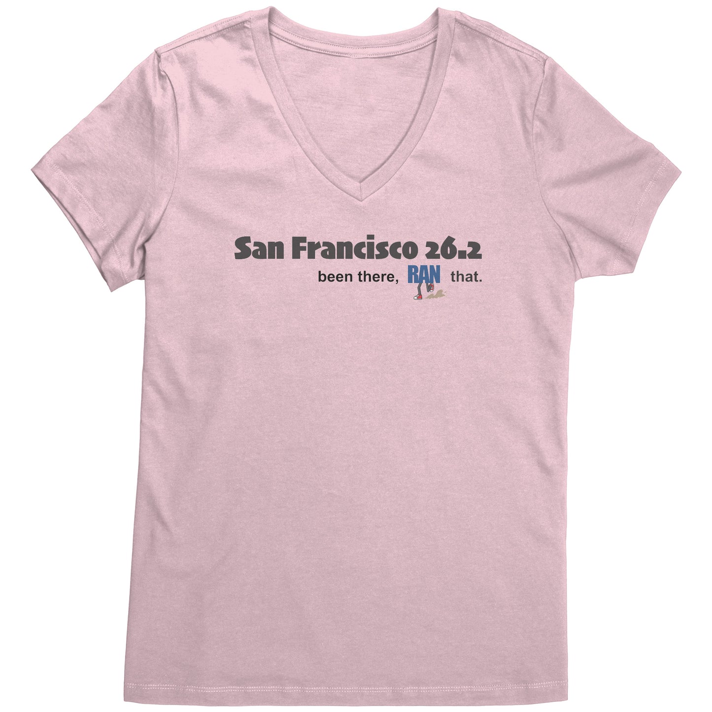San Fran 26.2 Ladies V-Neck