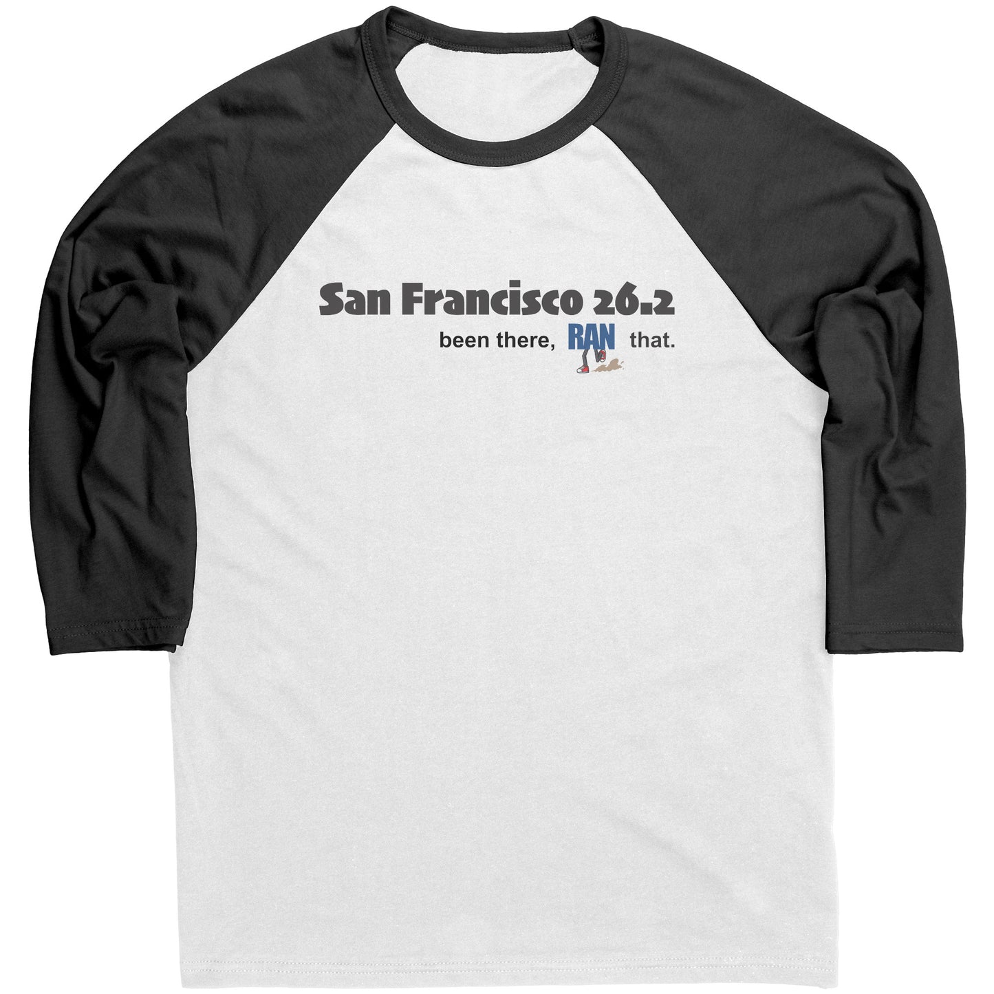San Fran 26.2 Raglan