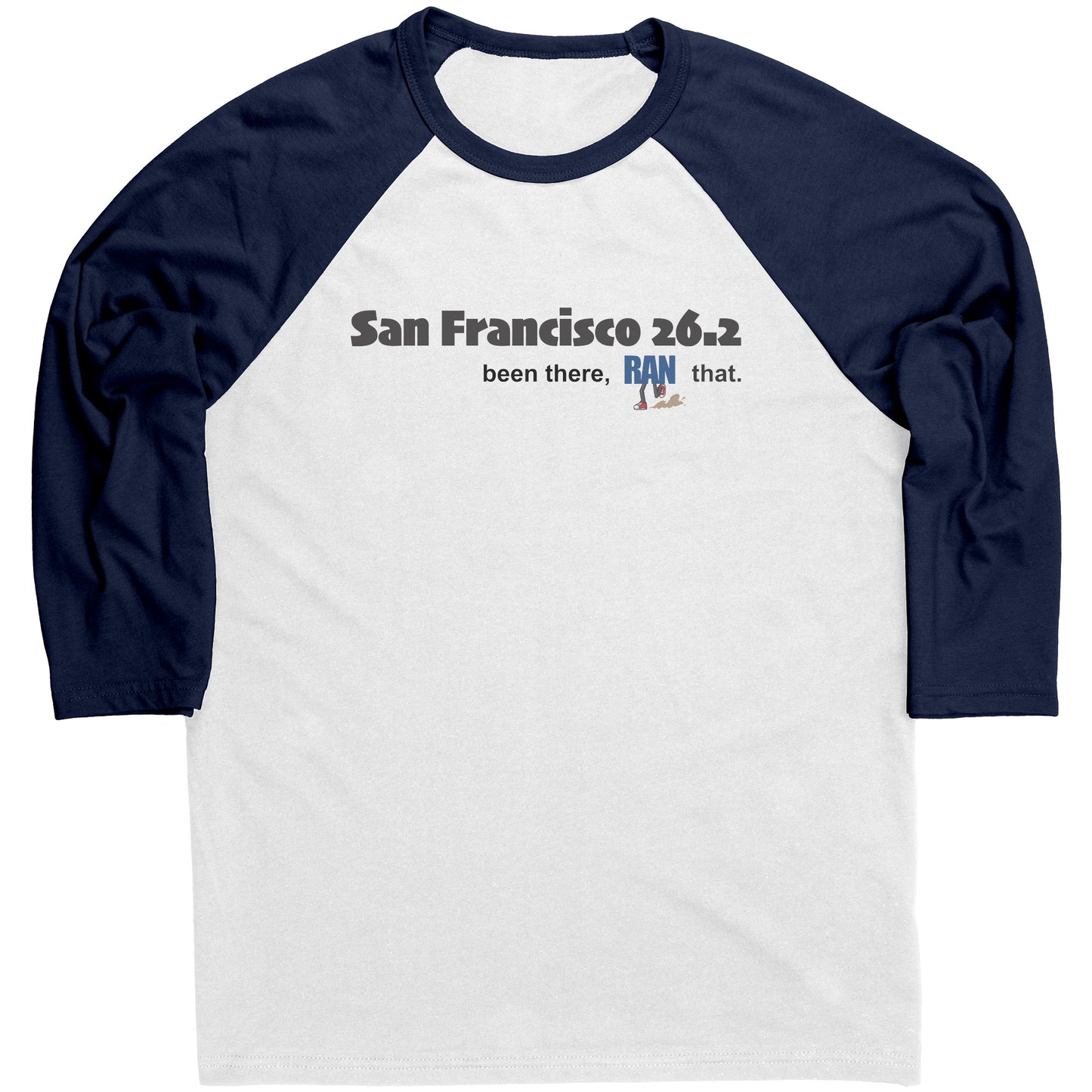 San Fran 26.2 Raglan