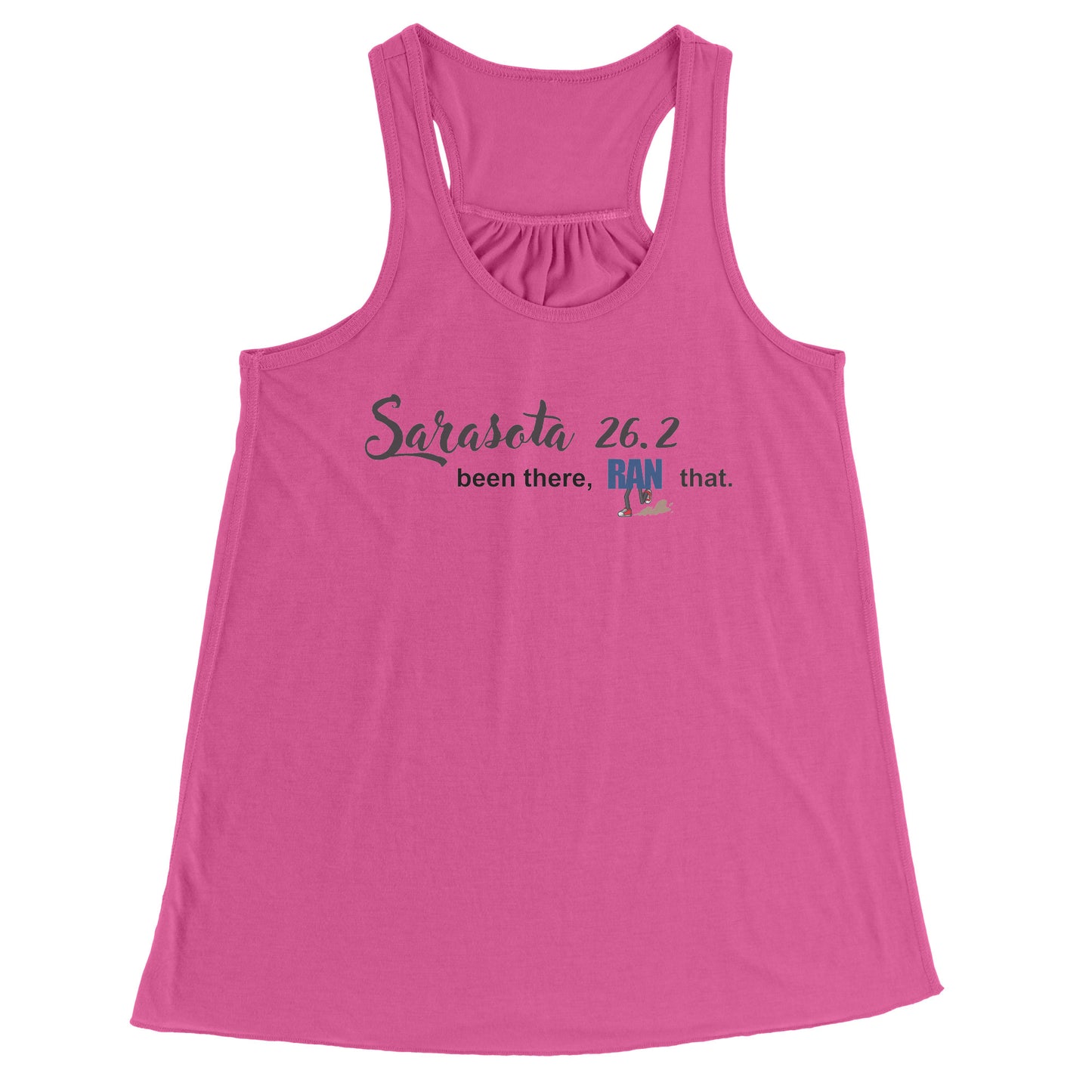 Sarasota 26.2 Ladies Flowy Tank