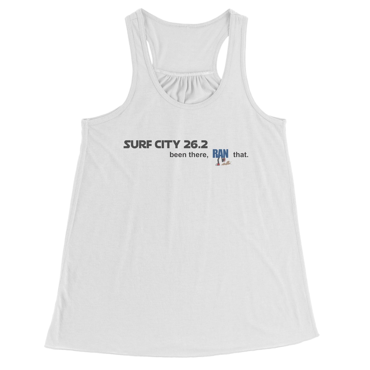 Surf City 26.2 Ladies Flowy Tank