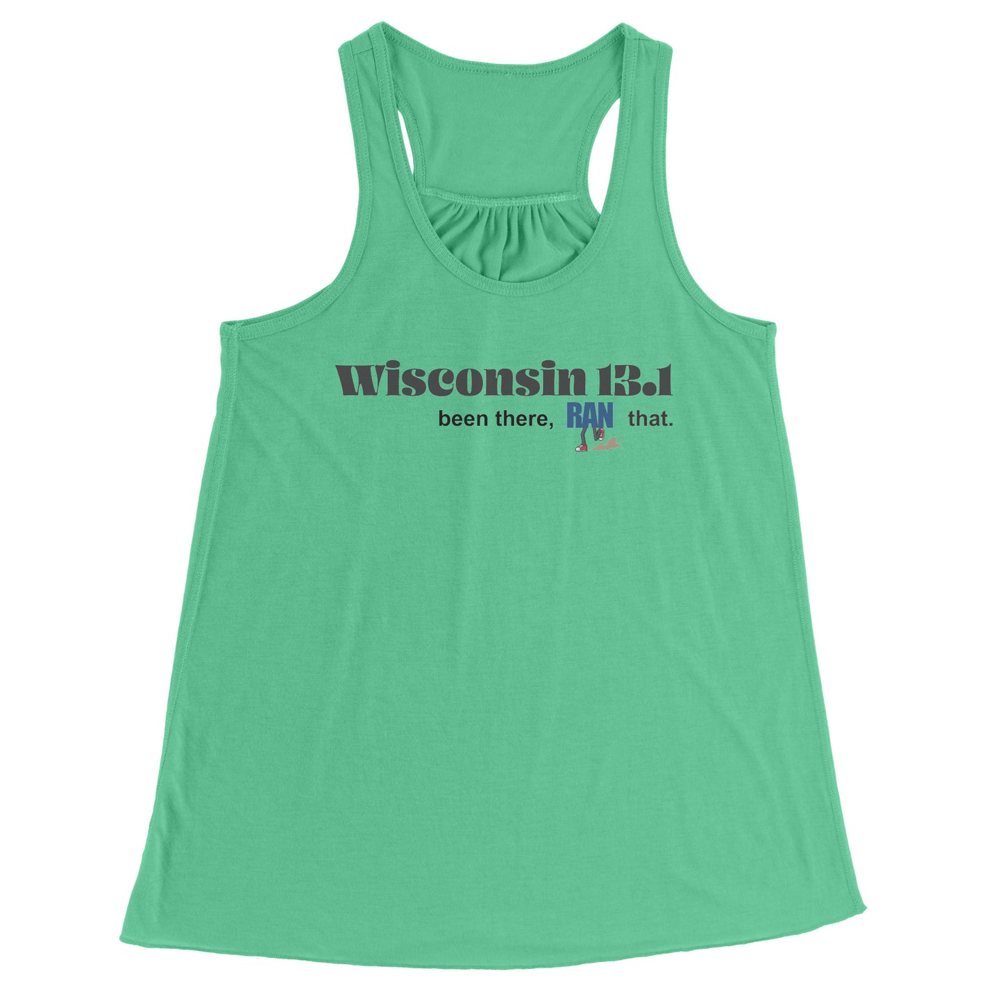 Wisconsin 13.1 Ladies Flowy Tank