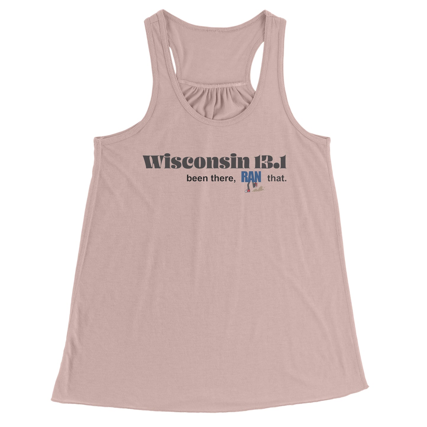 Wisconsin 13.1 Ladies Flowy Tank