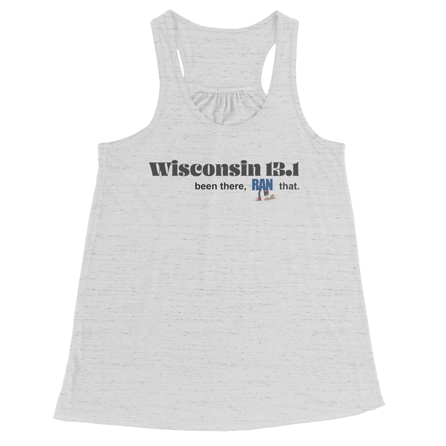 Wisconsin 13.1 Ladies Flowy Tank