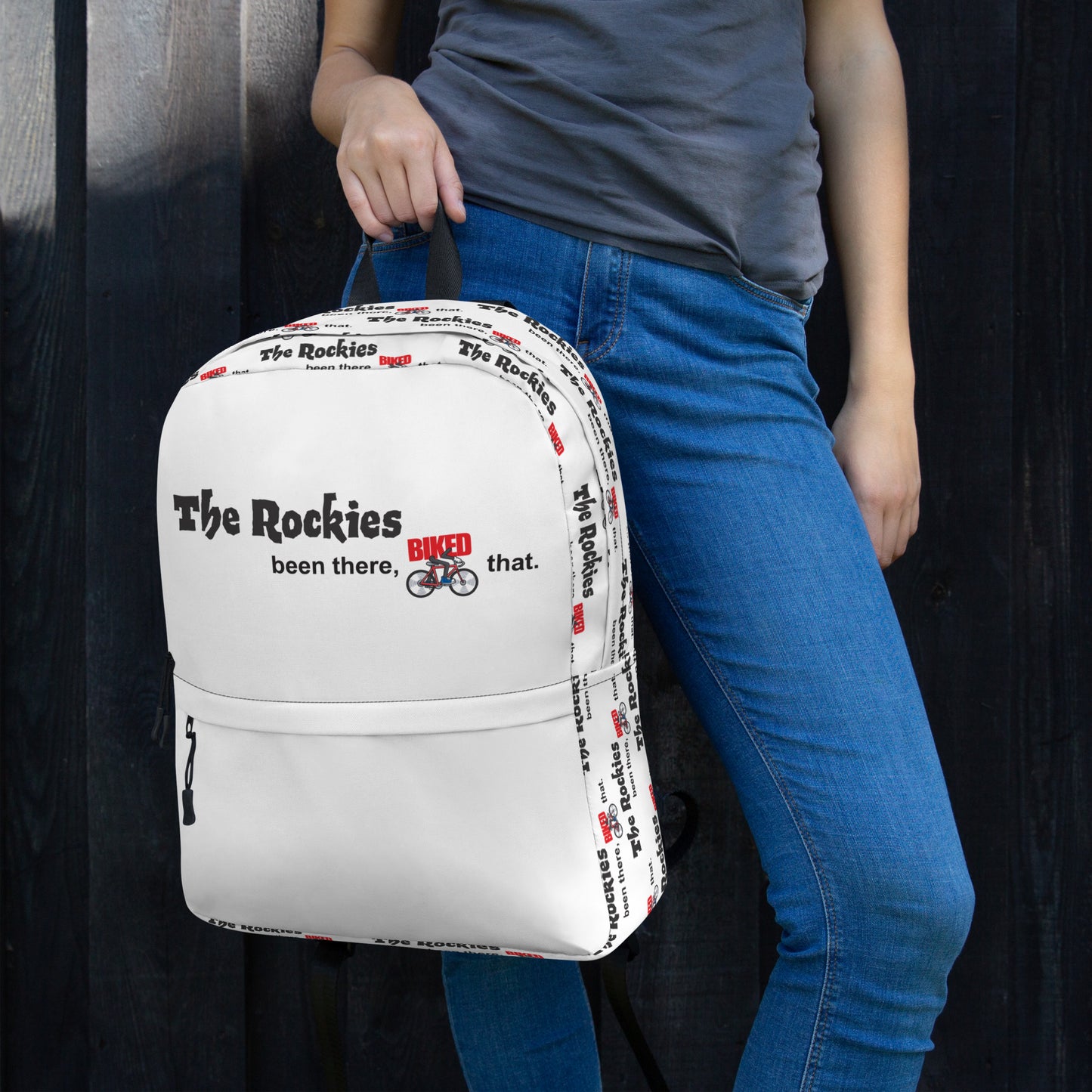 Biked The Rockies Backpack