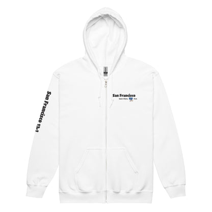 San Francisco 13.1 Unisex heavy blend zip hoodie