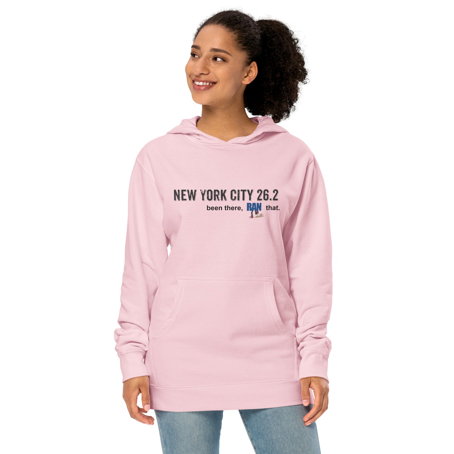 New York City (NYC) 26.2 Unisex Midweight Hoodie