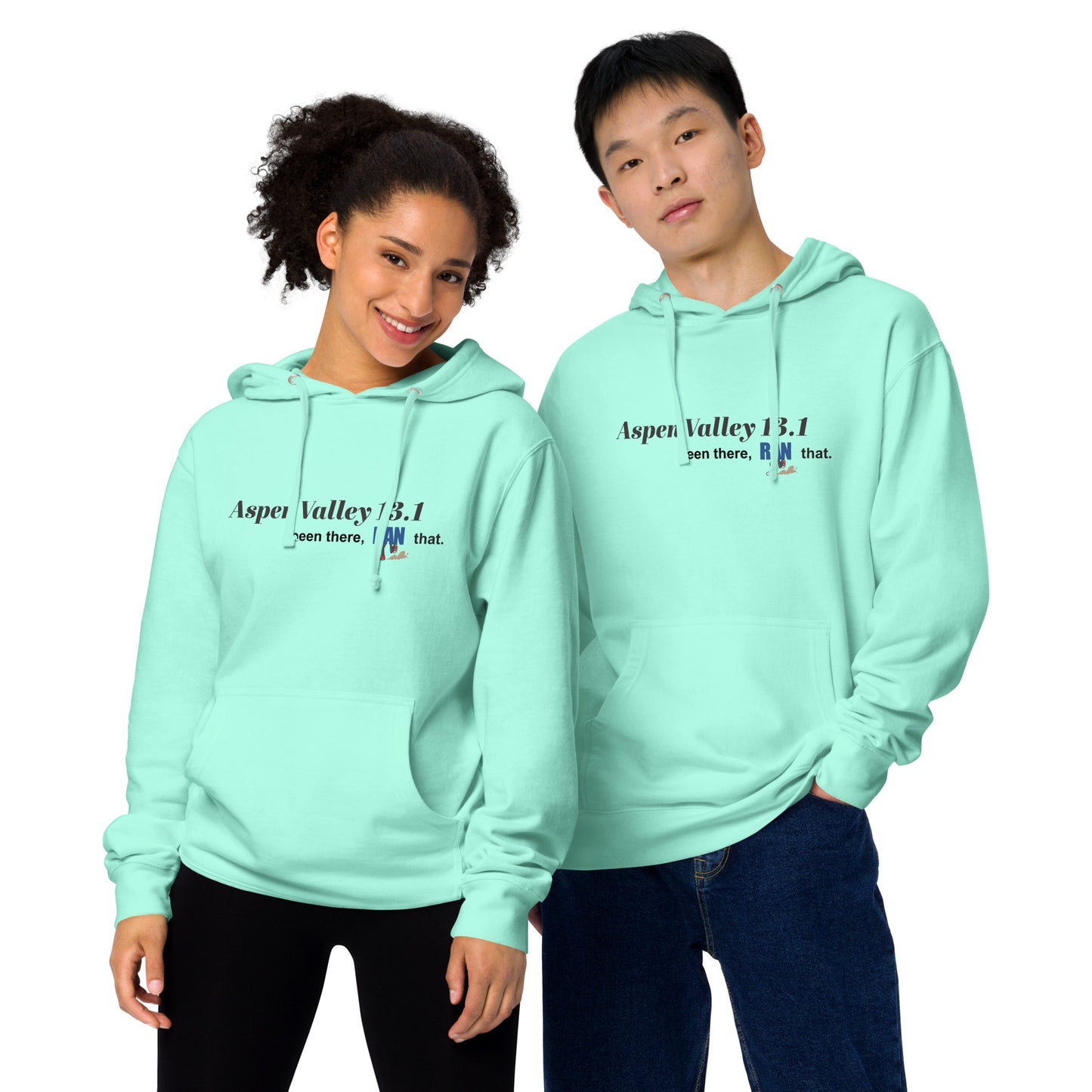 Aspen Valley 13.1 Unisex midweight hoodie